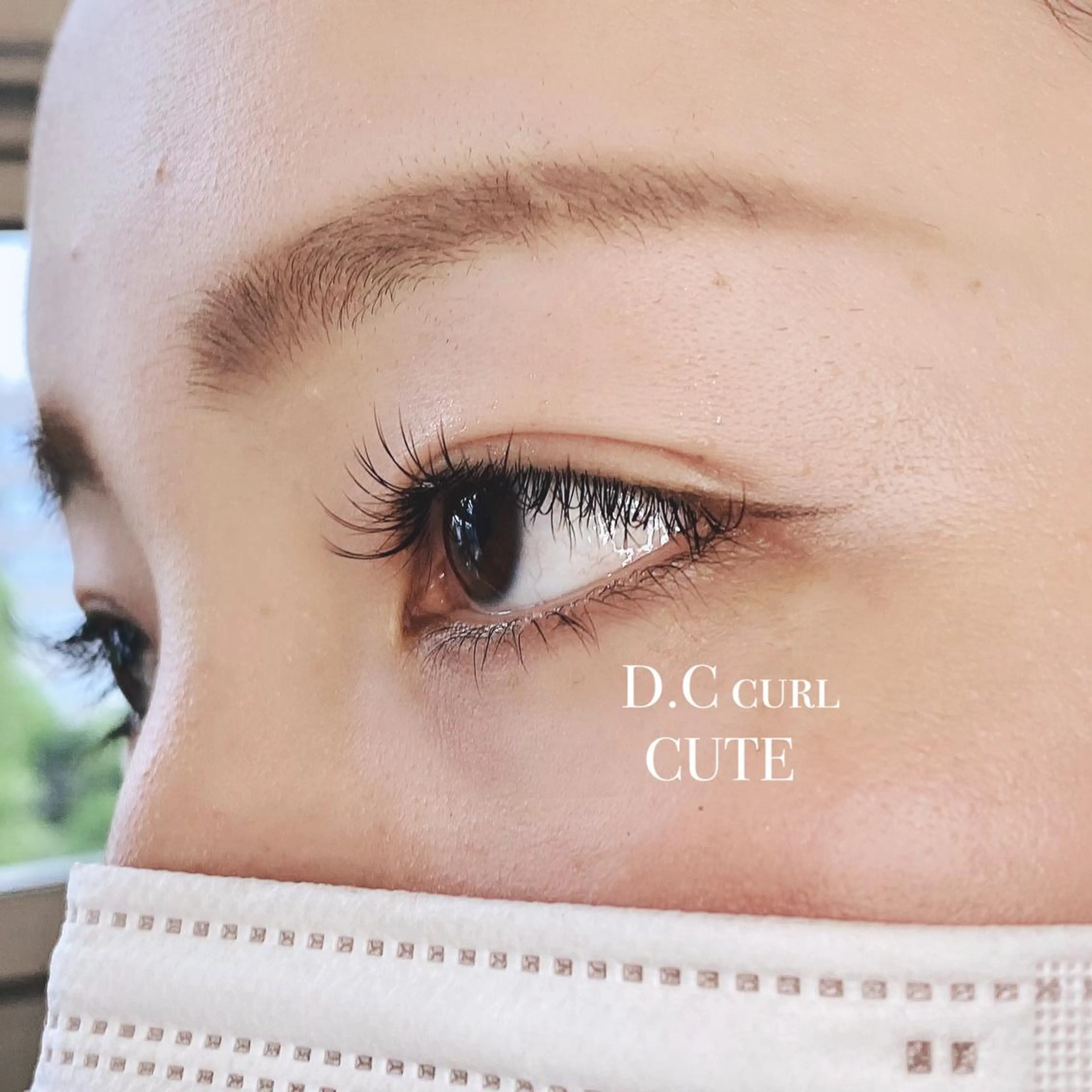 マツエク・マツパ フラットラッシュ Kasumi 店長のマツエク・マツパデザイン