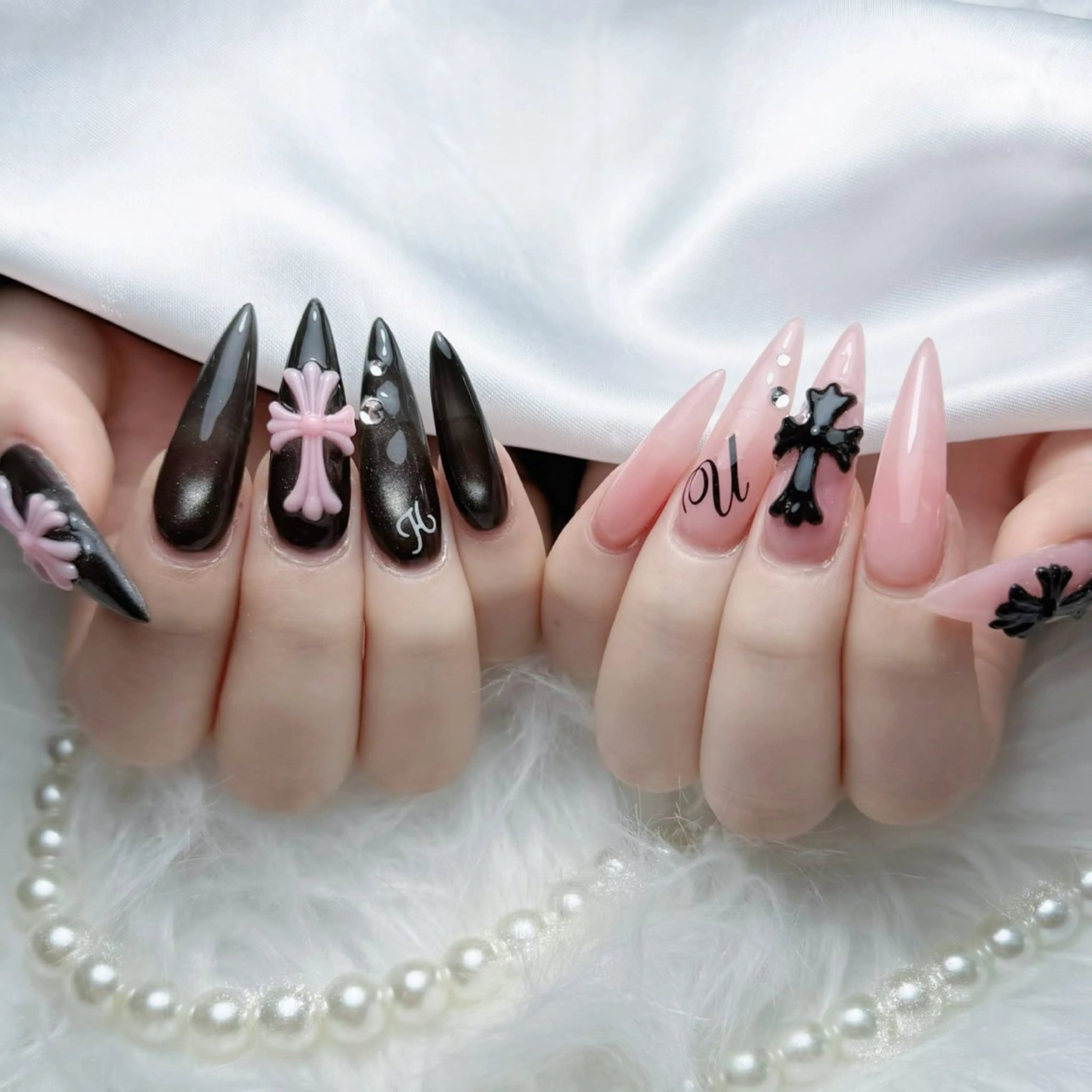 ネイル ハンドネイル ハンドケア Panda chan Novaのネイルデザイン