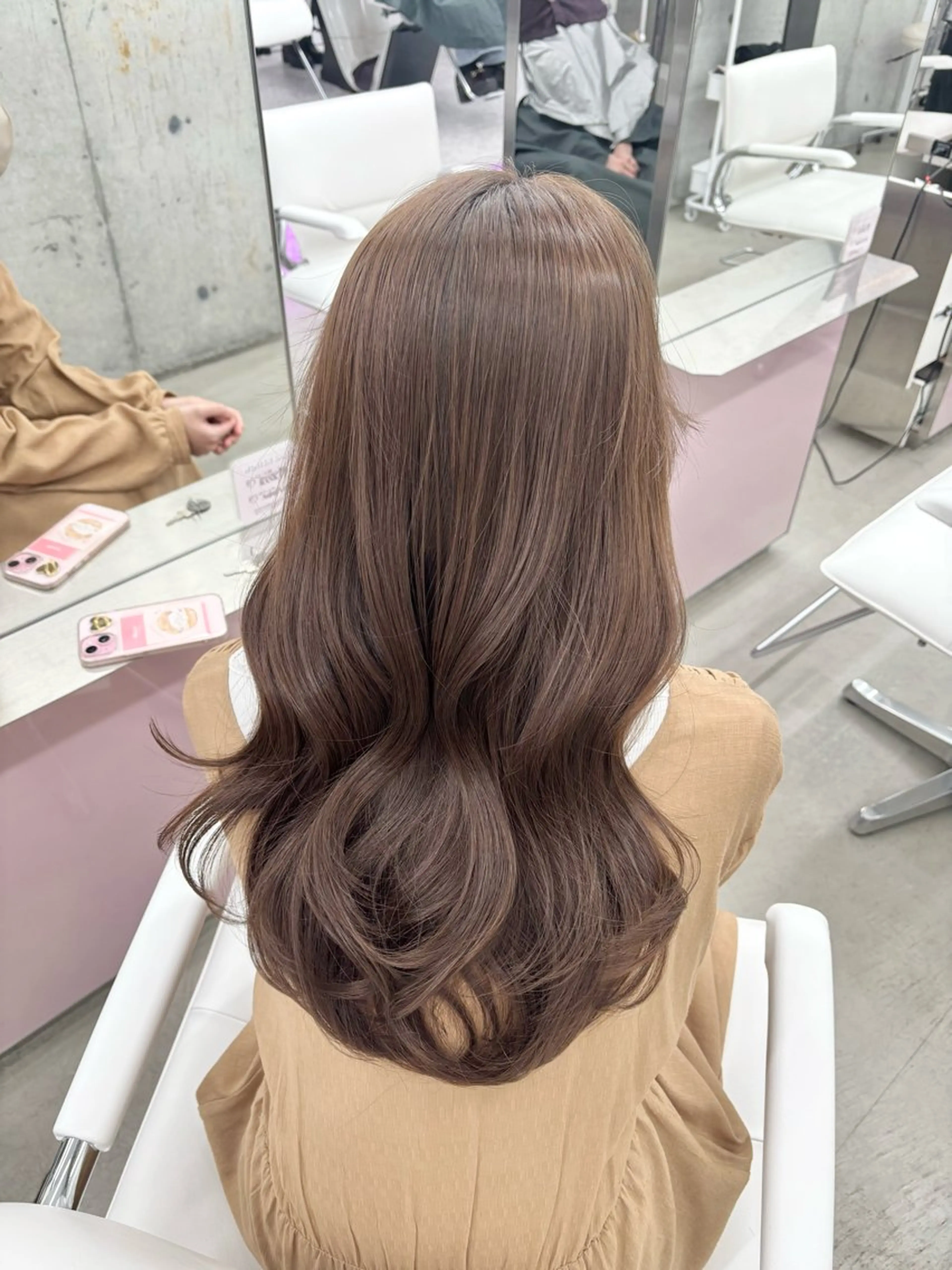 透明感たっぷり💎Wカラー🩵の写真