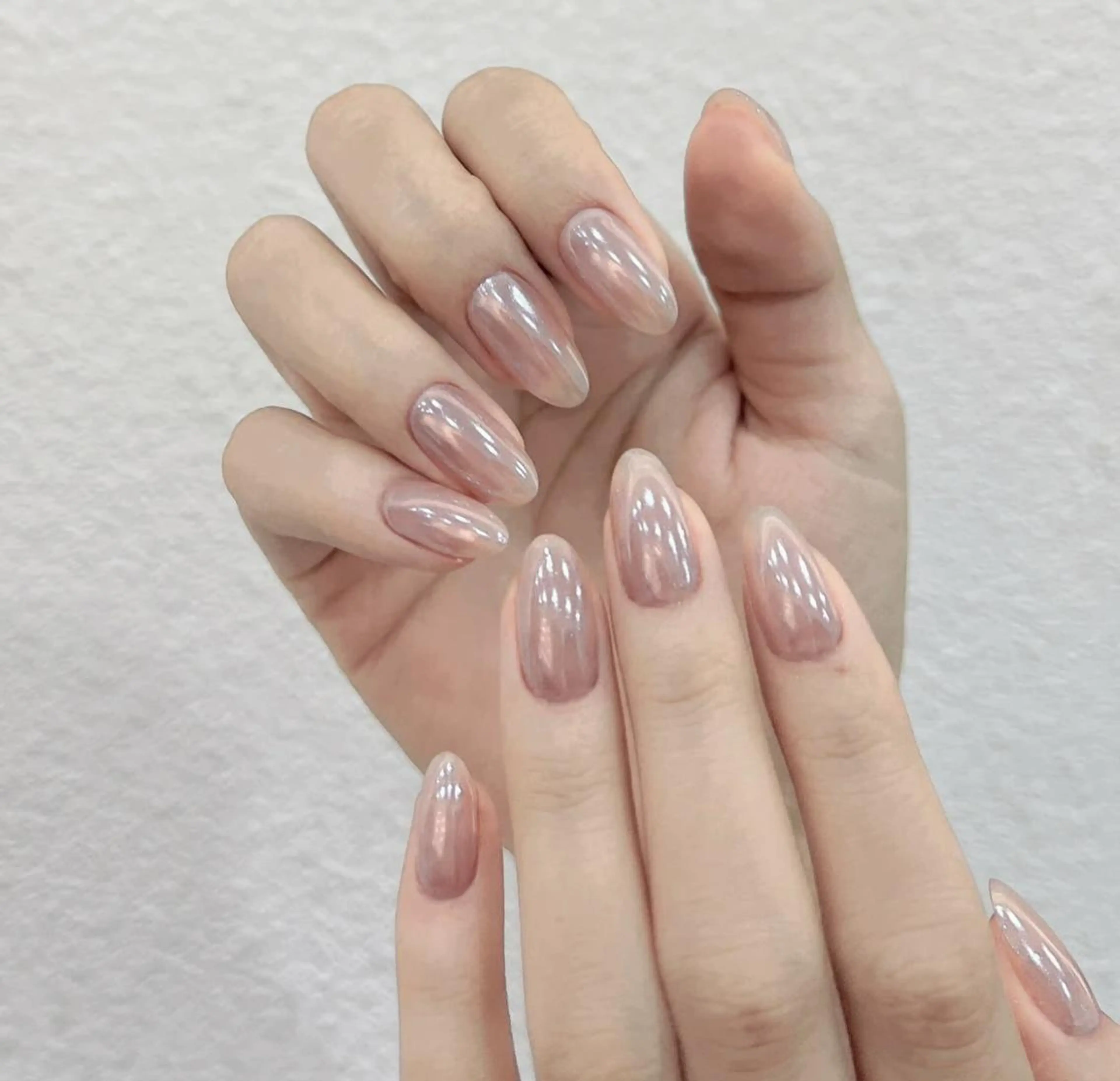 ネイル オーロラネイル ミラーネイル Queens ciciのネイルデザイン