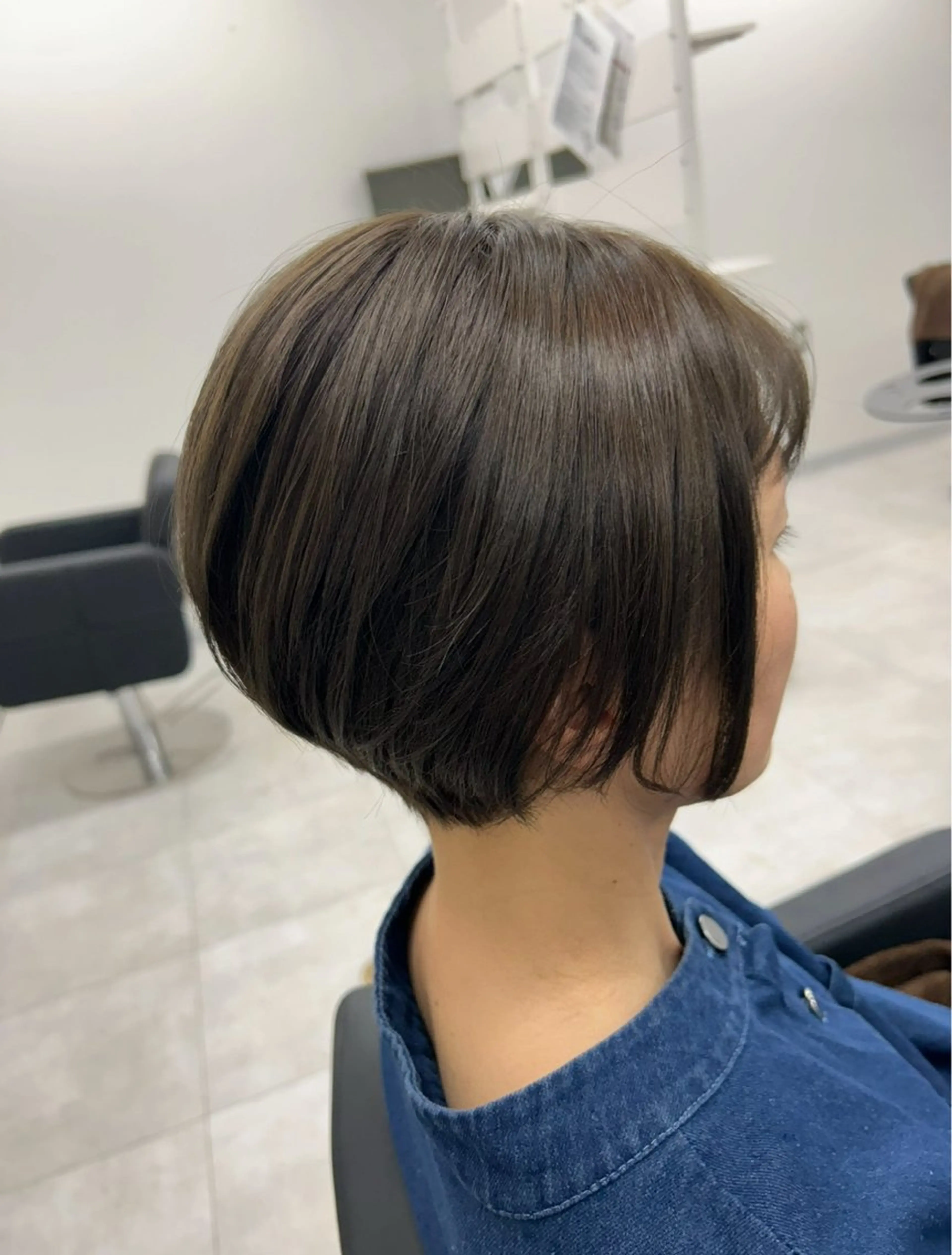 ショート カット ヘアカラー カットモデル急募🌈 技術責任者久保のヘアスタイル