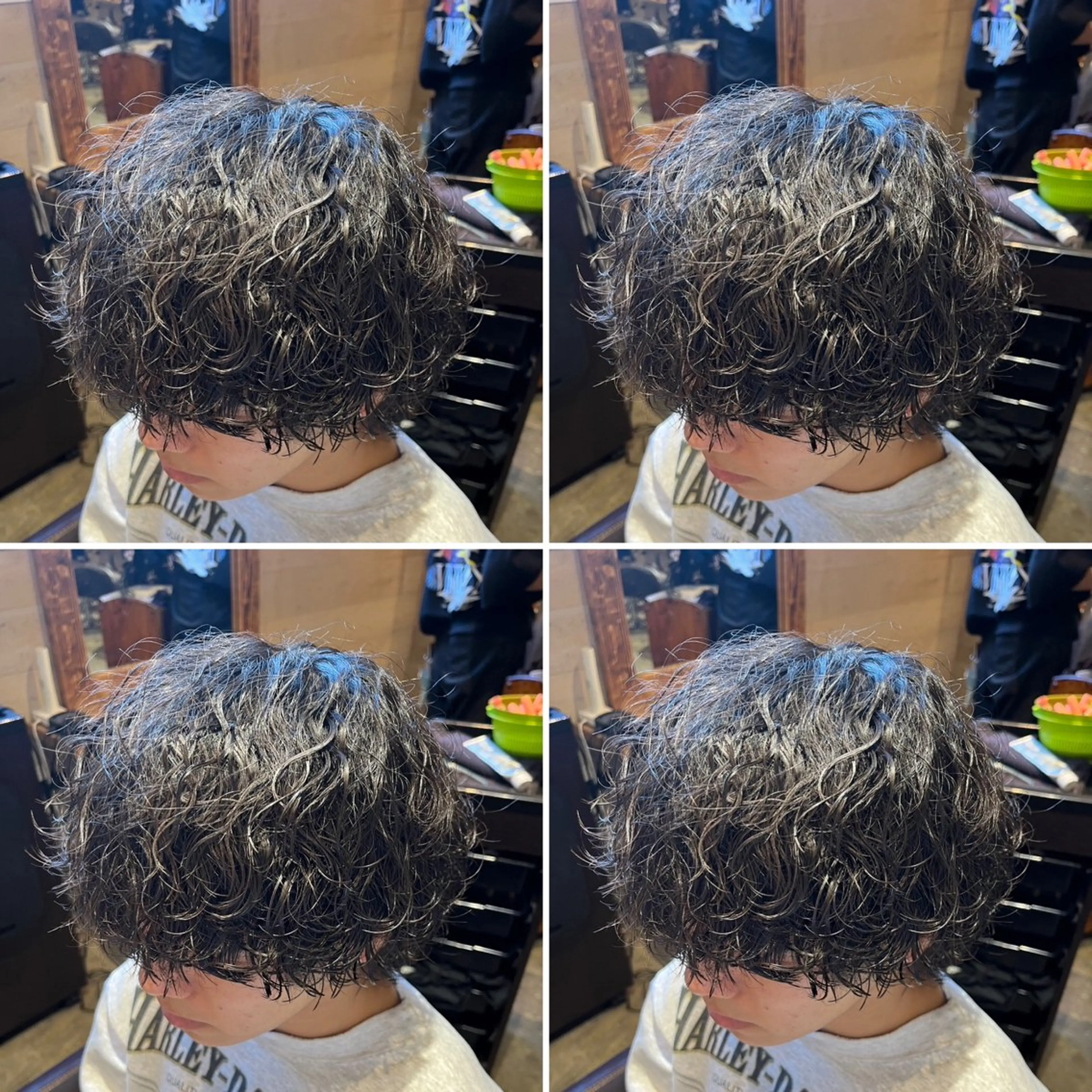 パーマ メンズ カット パーマ トリートメント ヘアセット 💈メンズパーマ特化 店長望月謙二郎💈のヘアスタイル