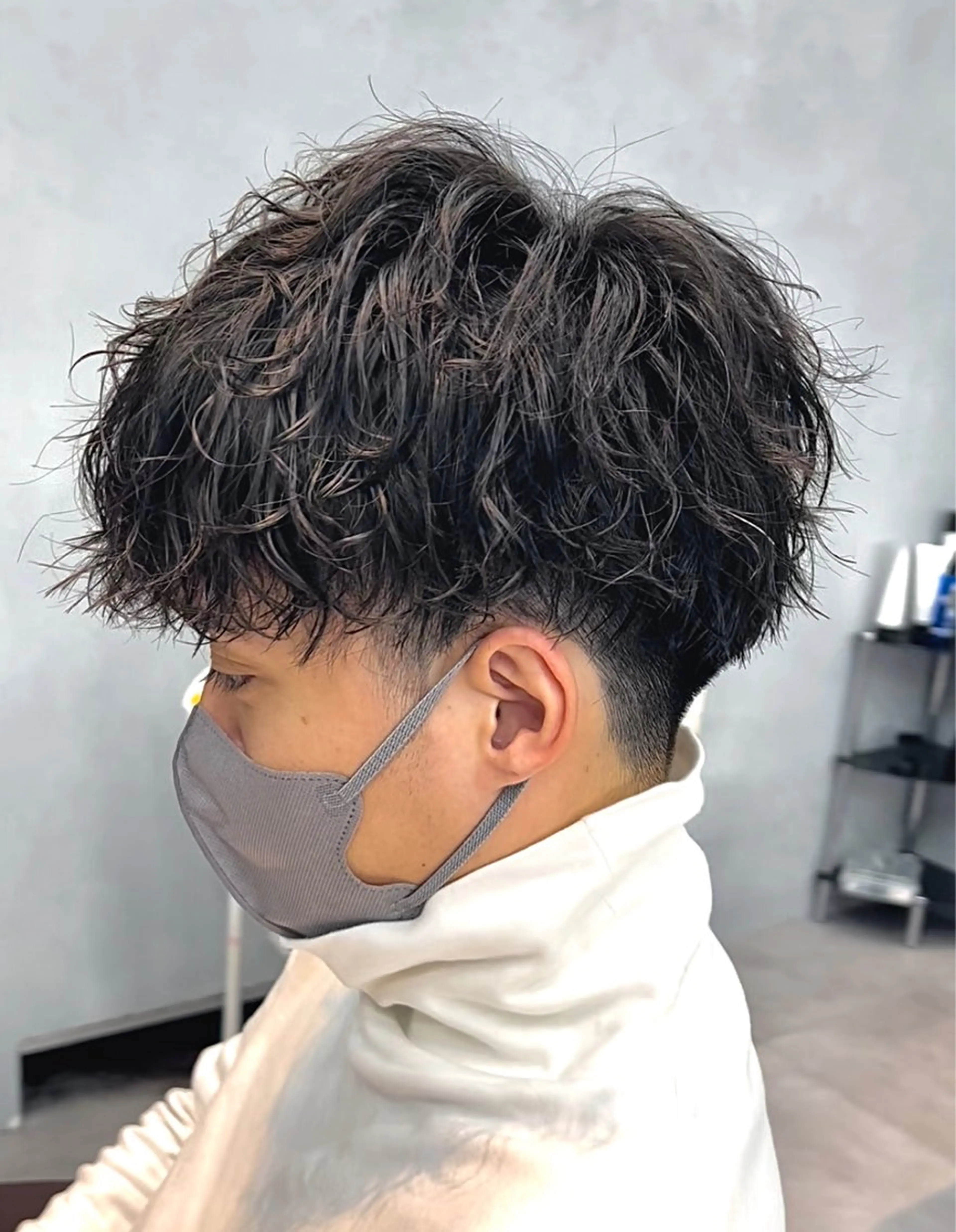 ショート パーマ メンズ カット パーマ 🦩パーマン🦩佐藤 航太のヘアスタイル