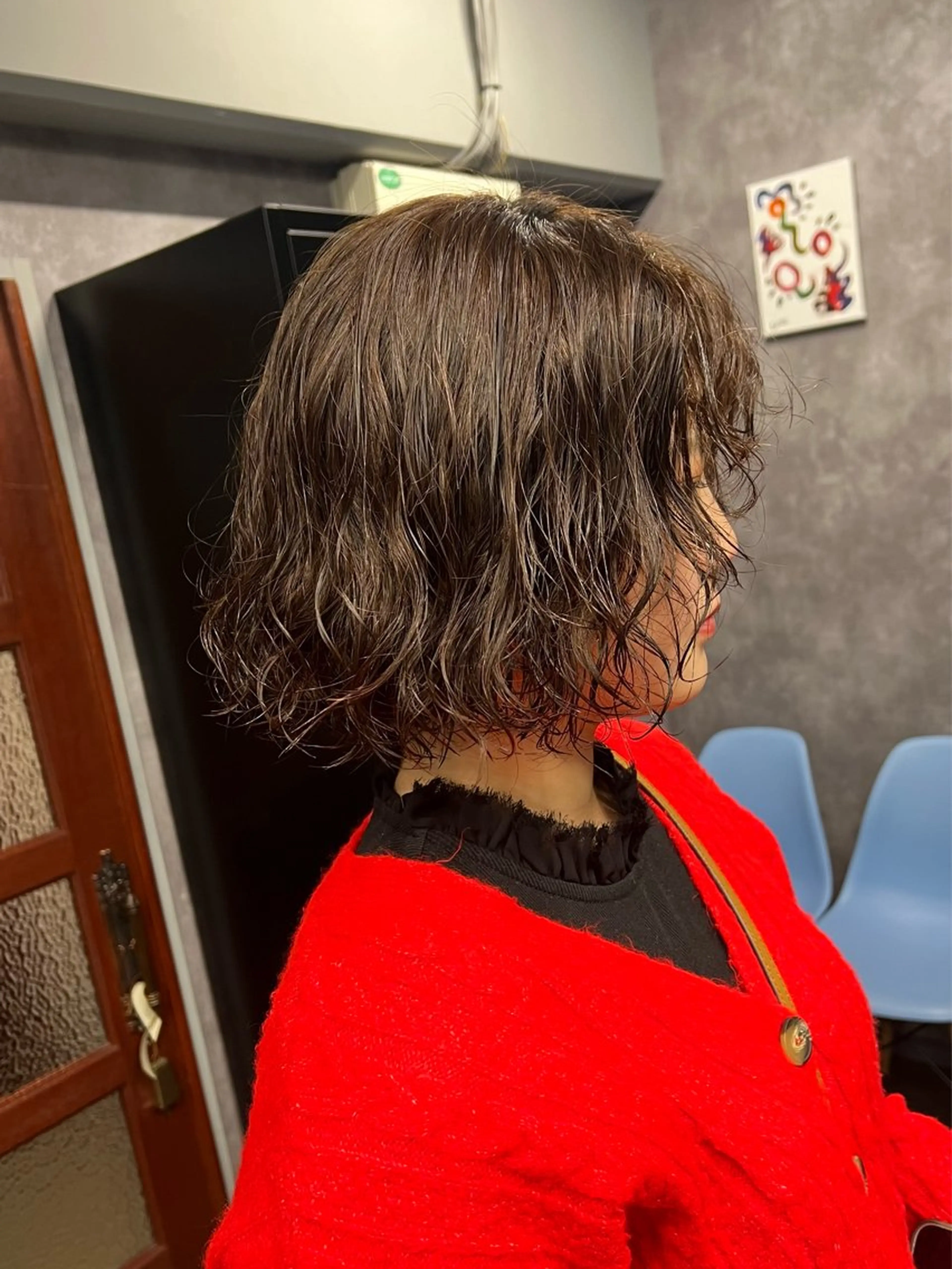 ショート パーマ カット パーマ 宮下 愛璃紗のヘアスタイル