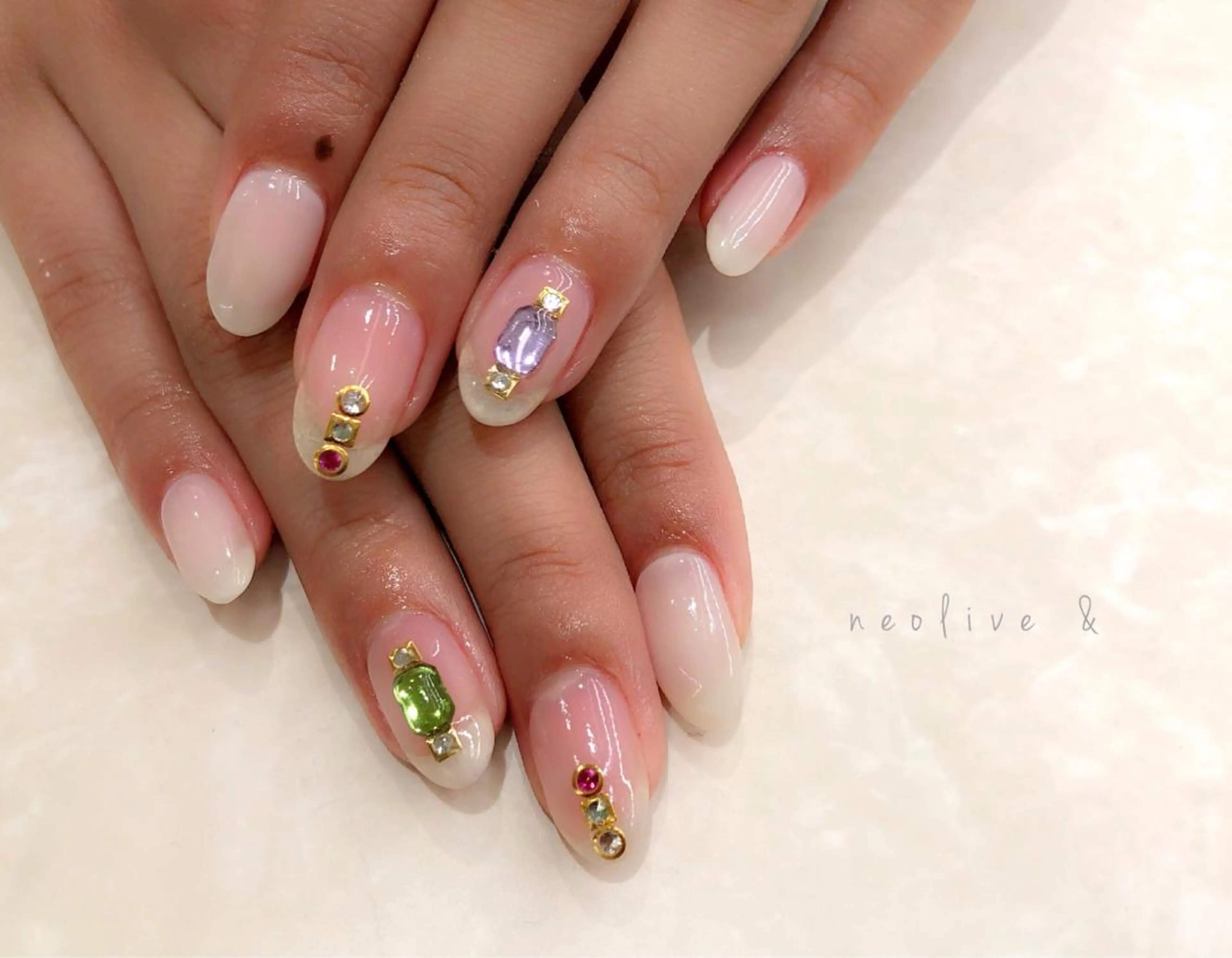 ネイル マツエク・マツパ Yuriko Omi パラジェル/渋谷のネイルデザイン