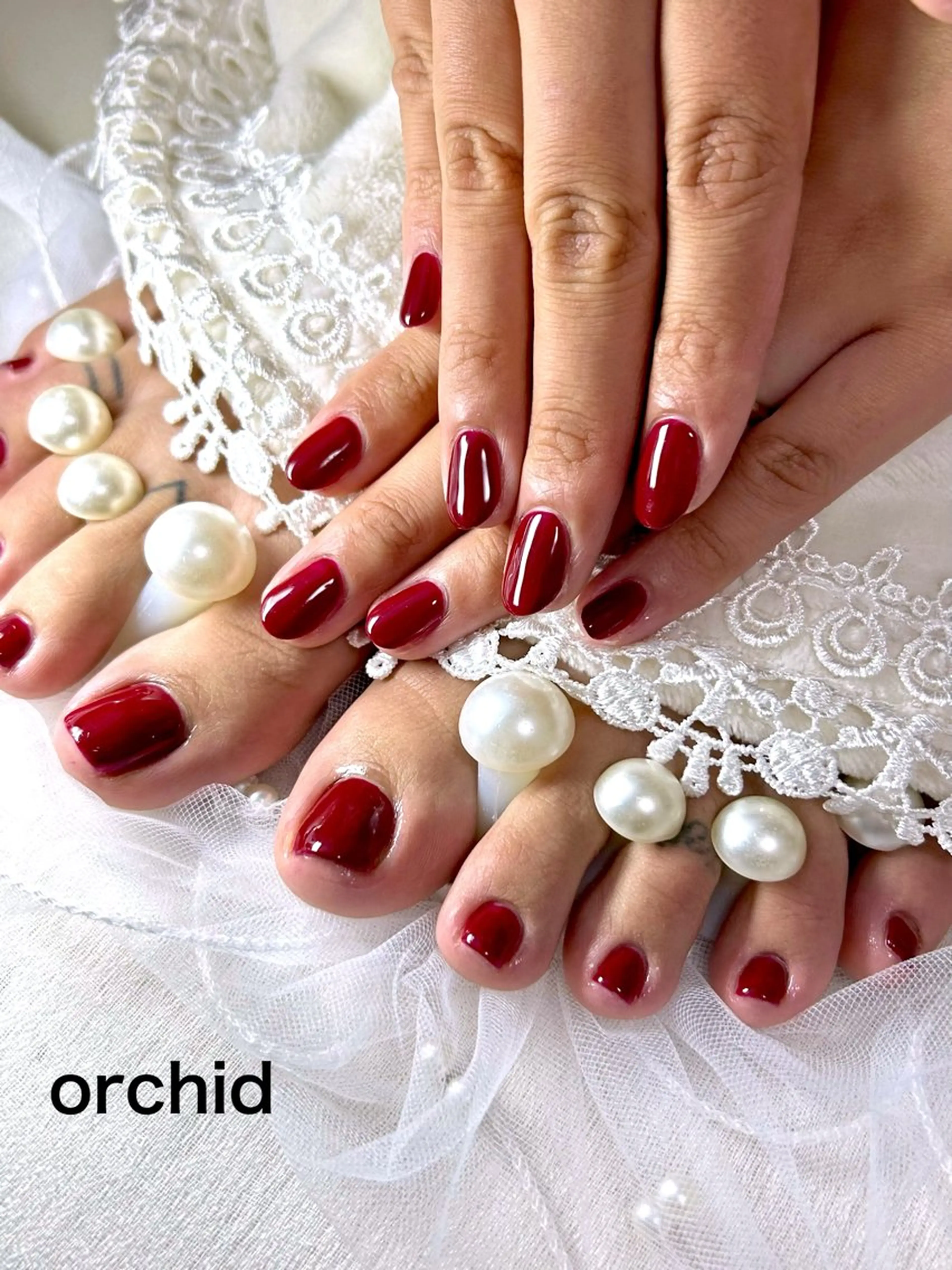 ネイル orchid ♡オーキッドのネイルデザイン