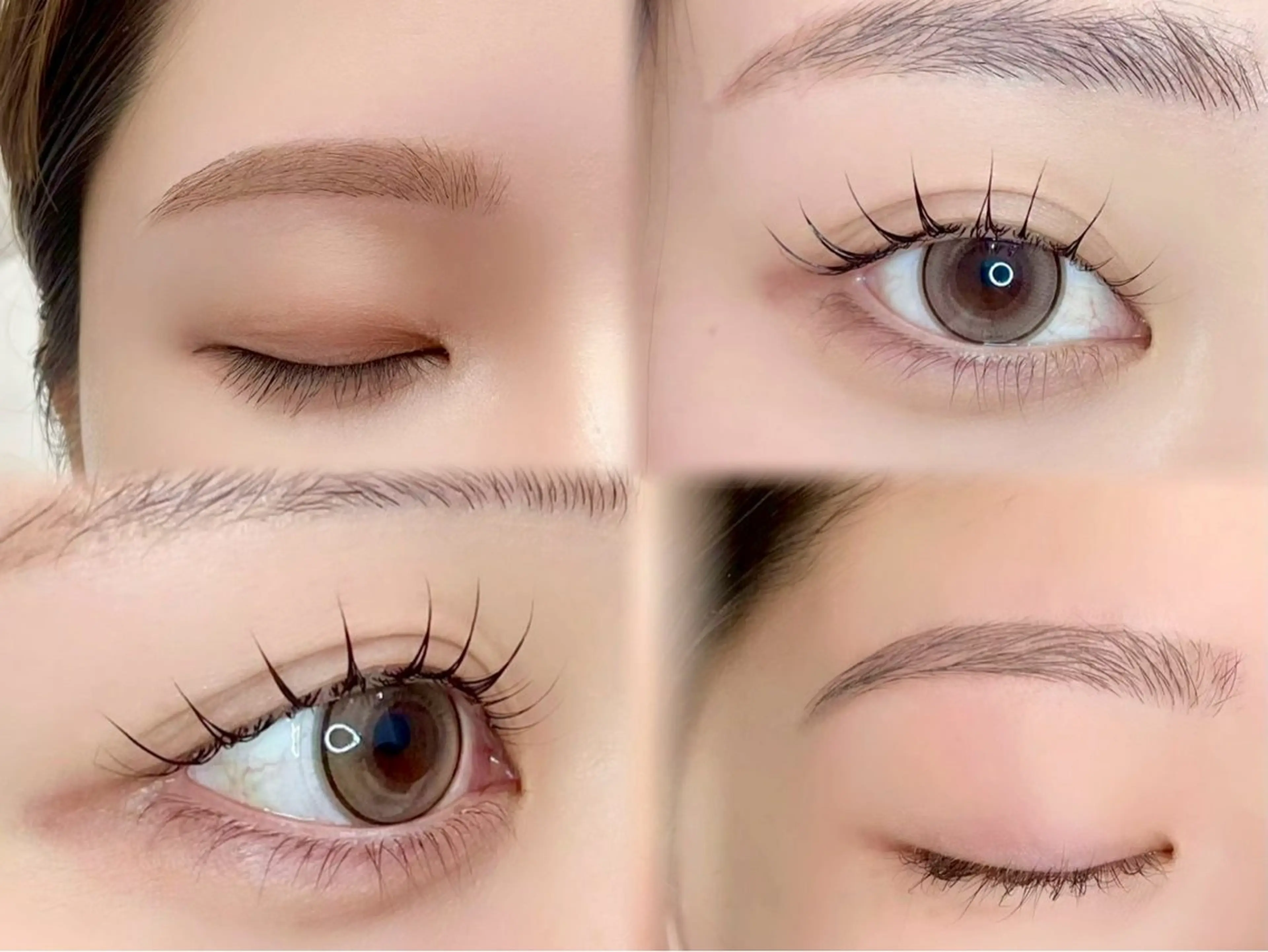 マツエク・マツパ 韓国風マツエク パリジェンヌラッシュリフト まつげパーマ 一重×まつ毛パーマ マツパ 🩵PLATINA・ SATSUKI🩵の眉毛・アイブロウイメージ