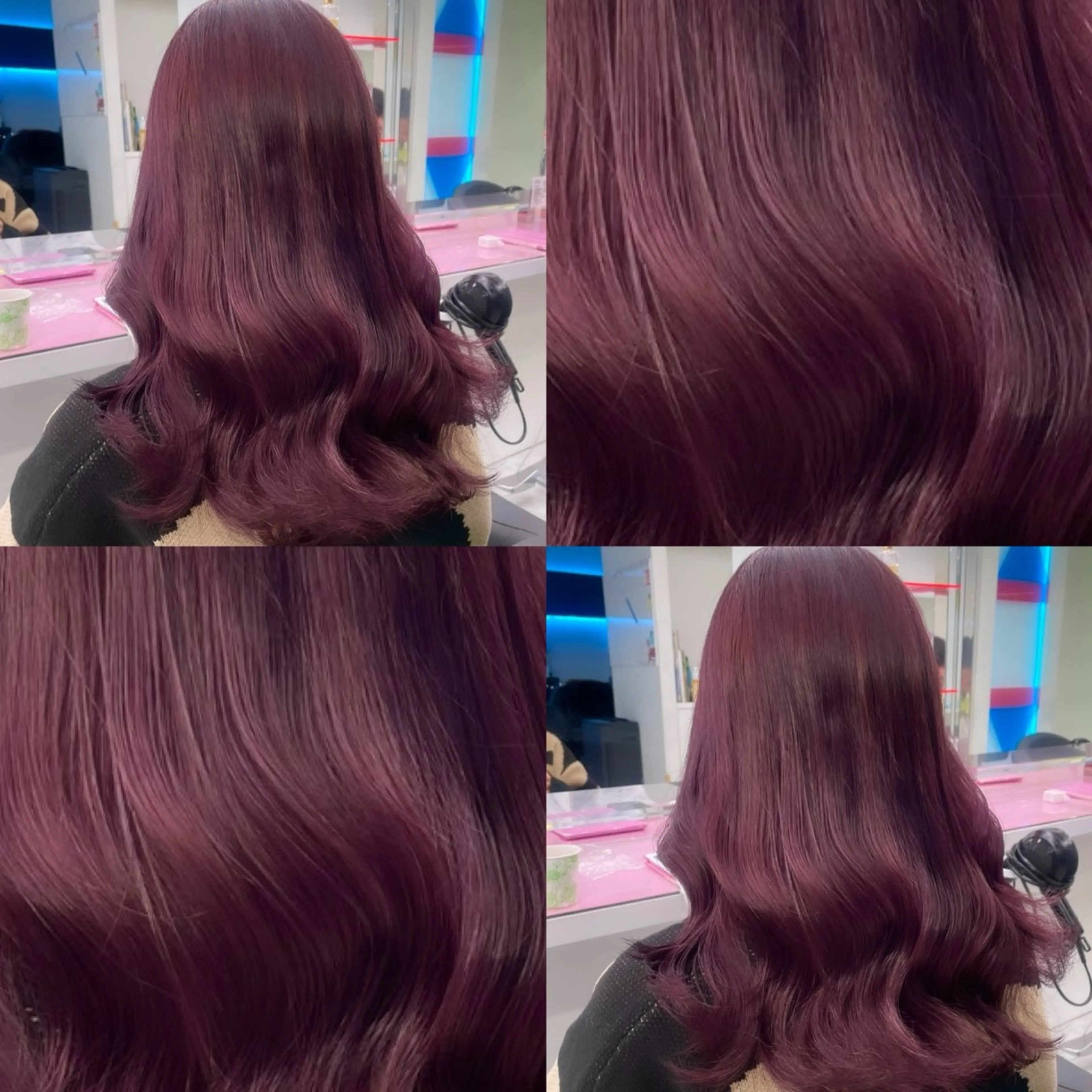 ロング カラー ガーリー♡女の子っぽ ヘア♡ピンクカラー♡のヘアスタイル