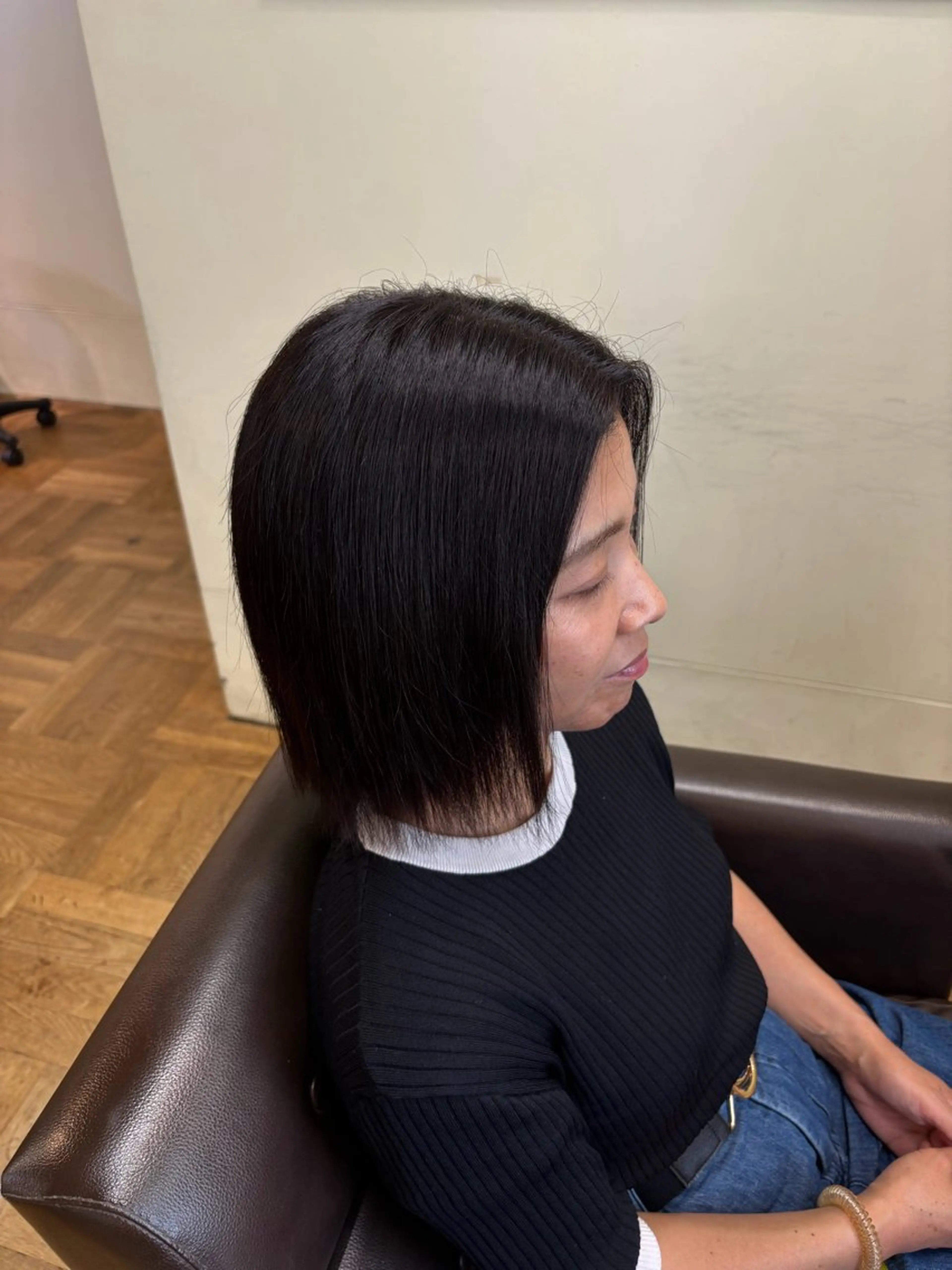 ミディアム 古川 心のヘアスタイル
