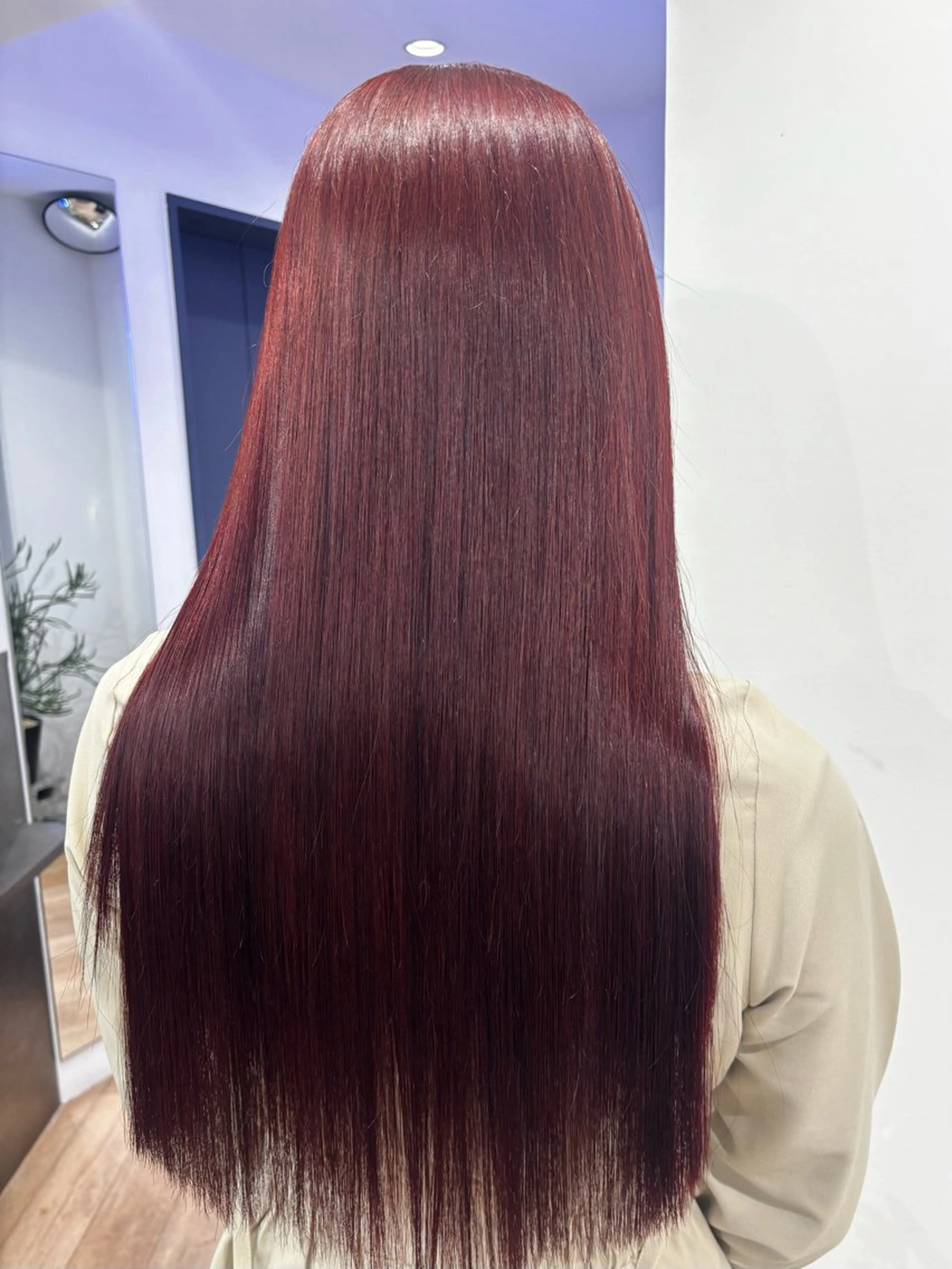 ロング ヘアカラー トリートメント ブリーチ透明感カラー 🍀mizuki🍀のヘアスタイル