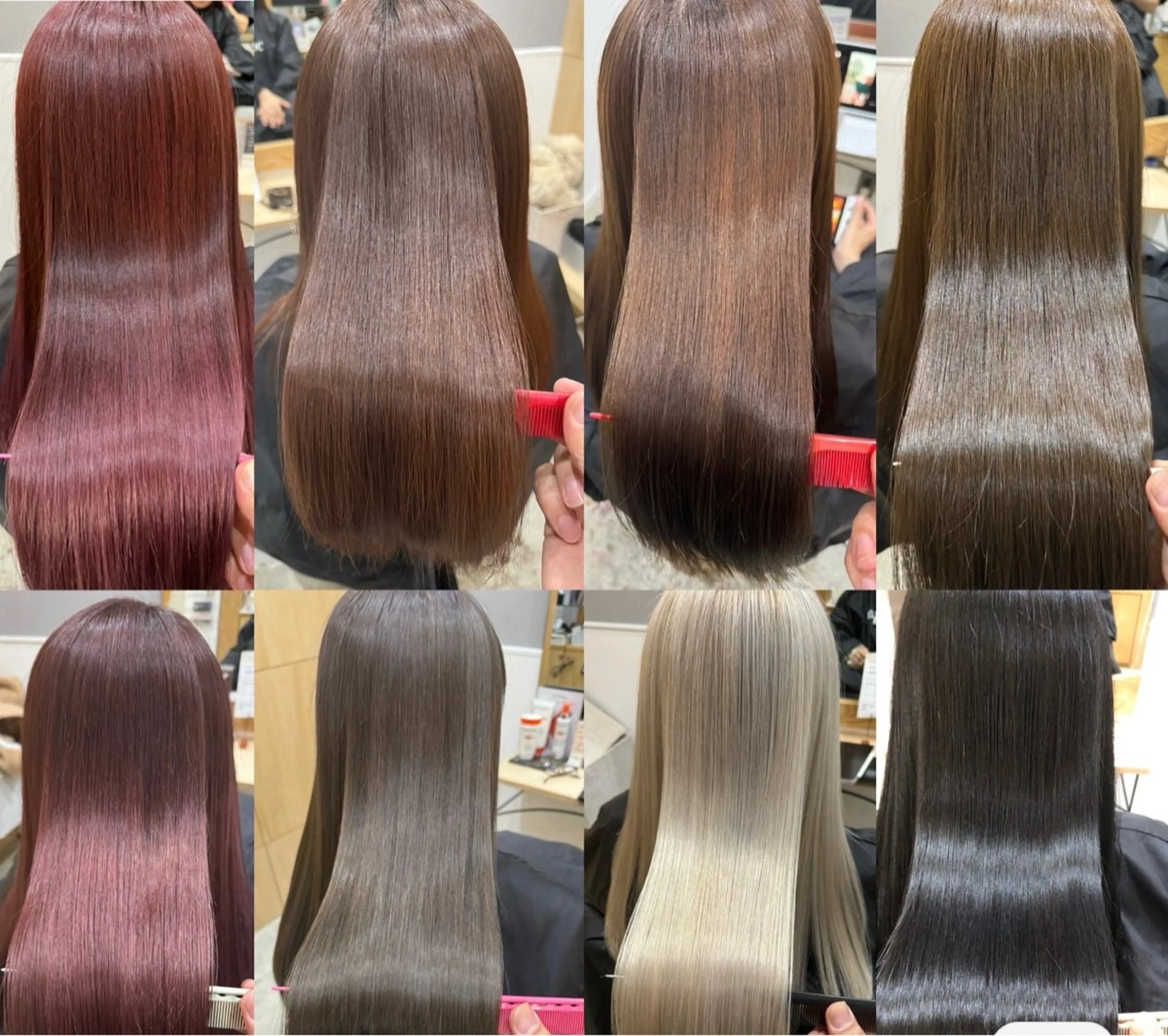 カラー miloc minamiのヘアスタイル