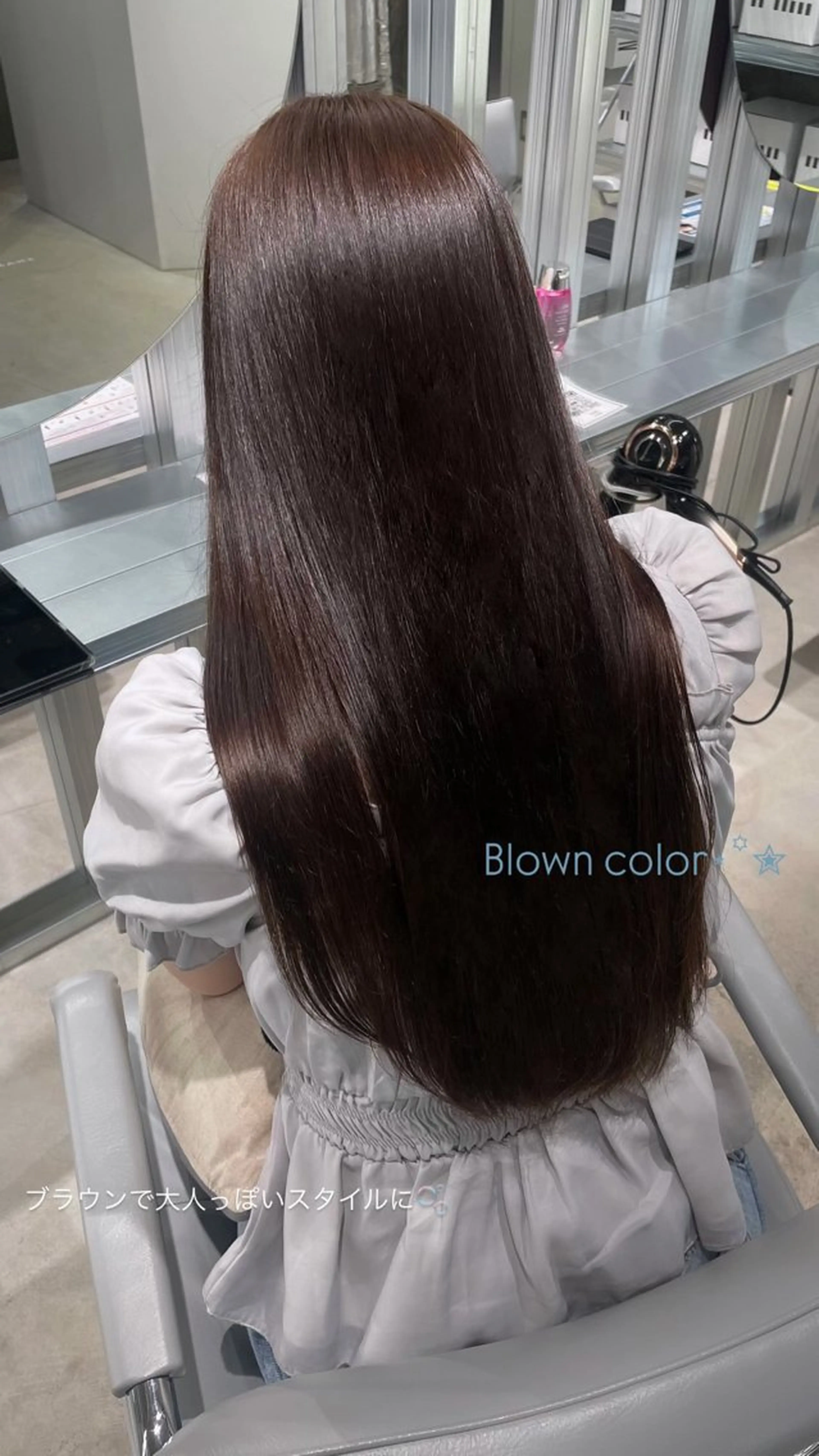 ロング カラー ヘアカラー nanase / レイヤーカットのヘアスタイル