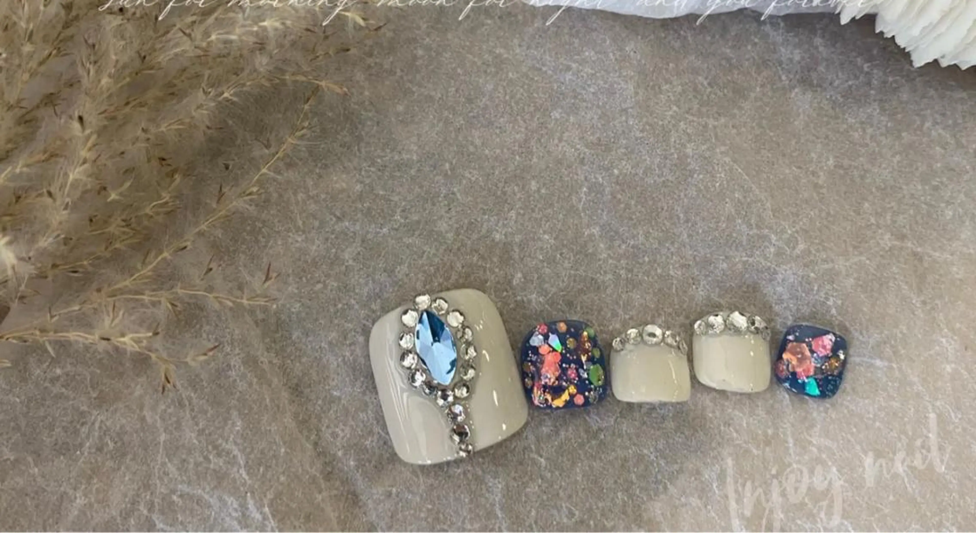 ネイル M🌷nail 長さだし専門店のネイルデザイン