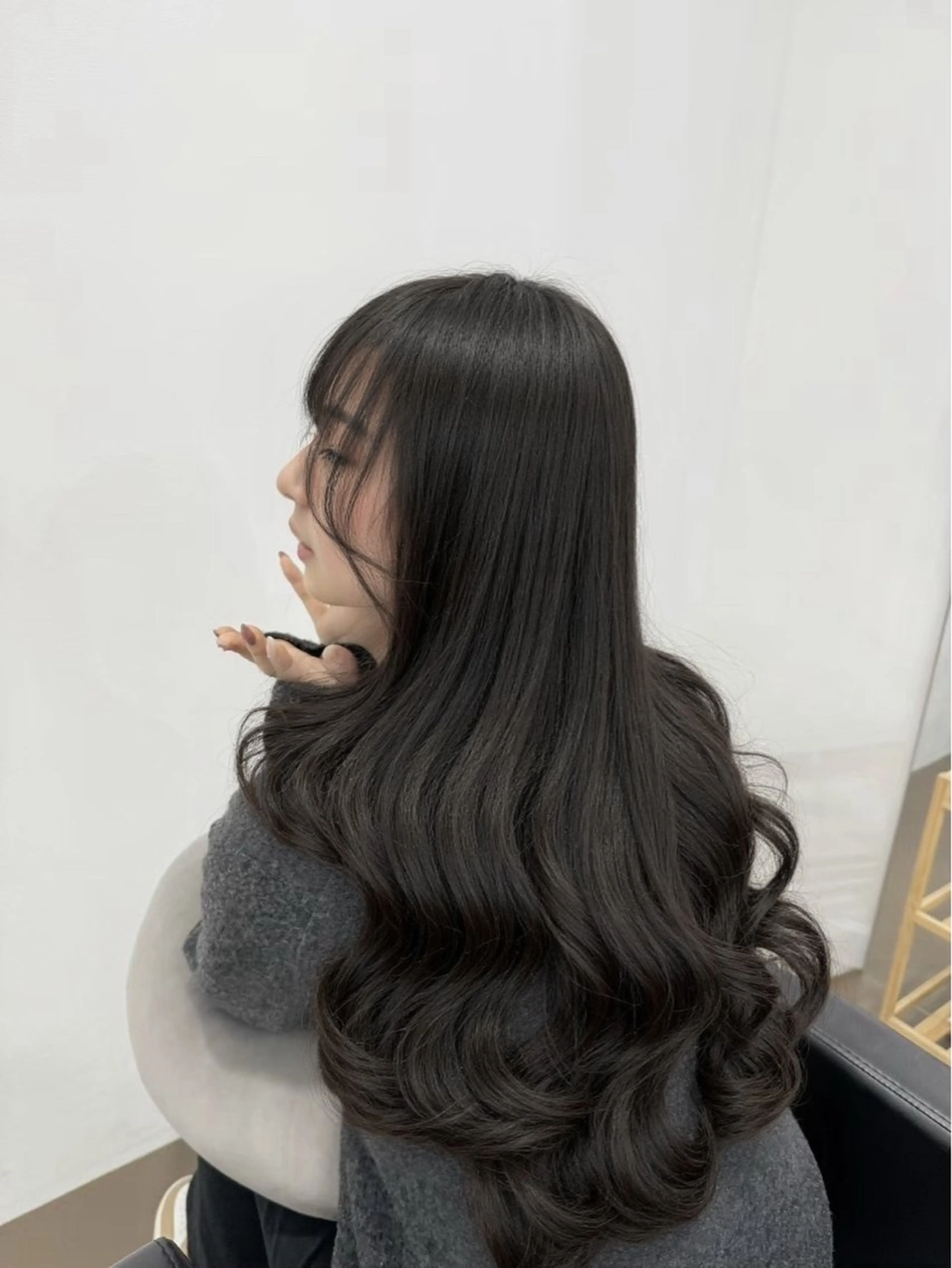 ロング カラー パーマ かんな/カラーモデル 募集中🪽/表参道のヘアスタイル