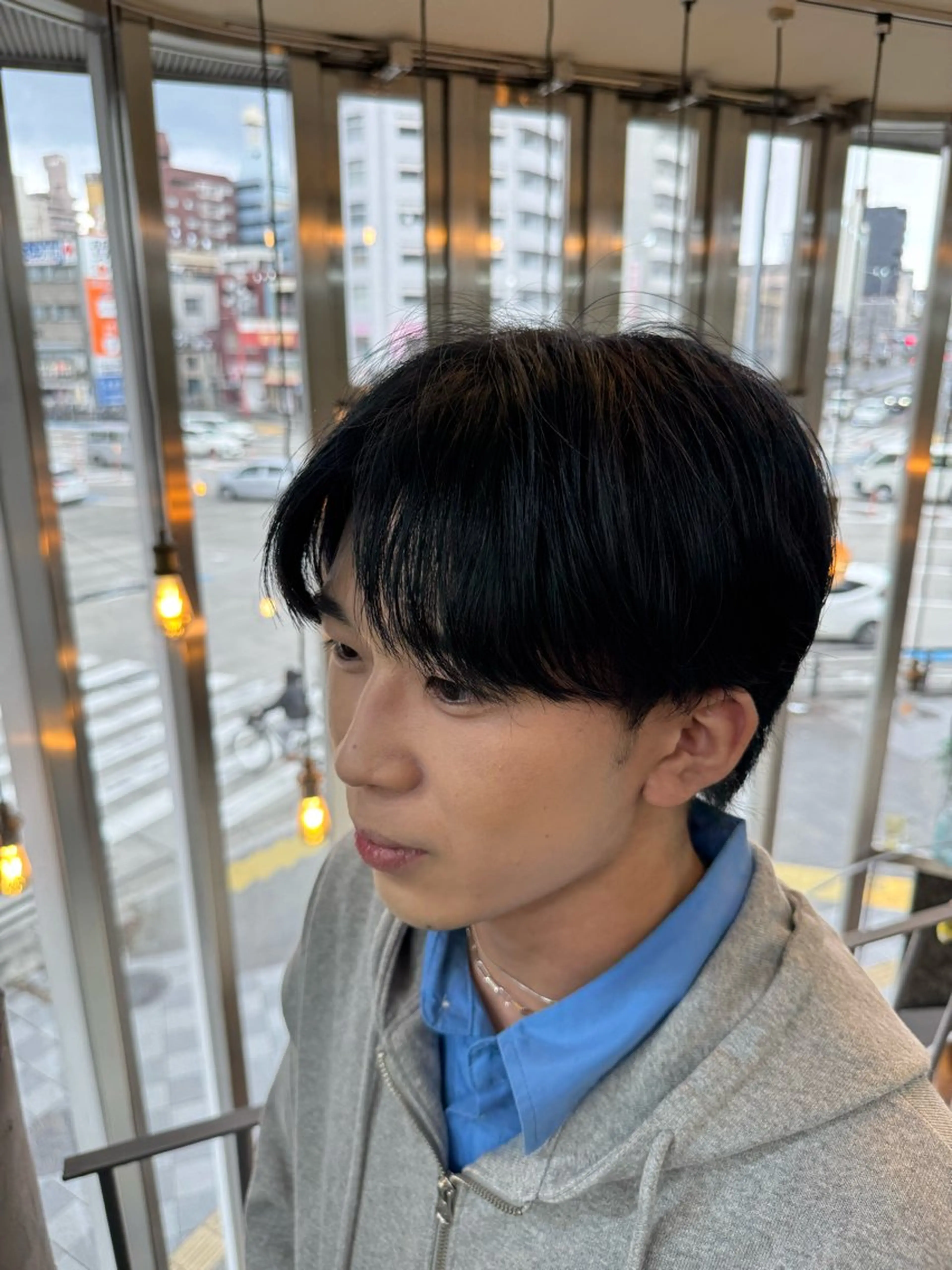 ショート カラー メンズ カット ヘアカラー WEST O LAND所属・若尾 貴斗のヘアスタイル