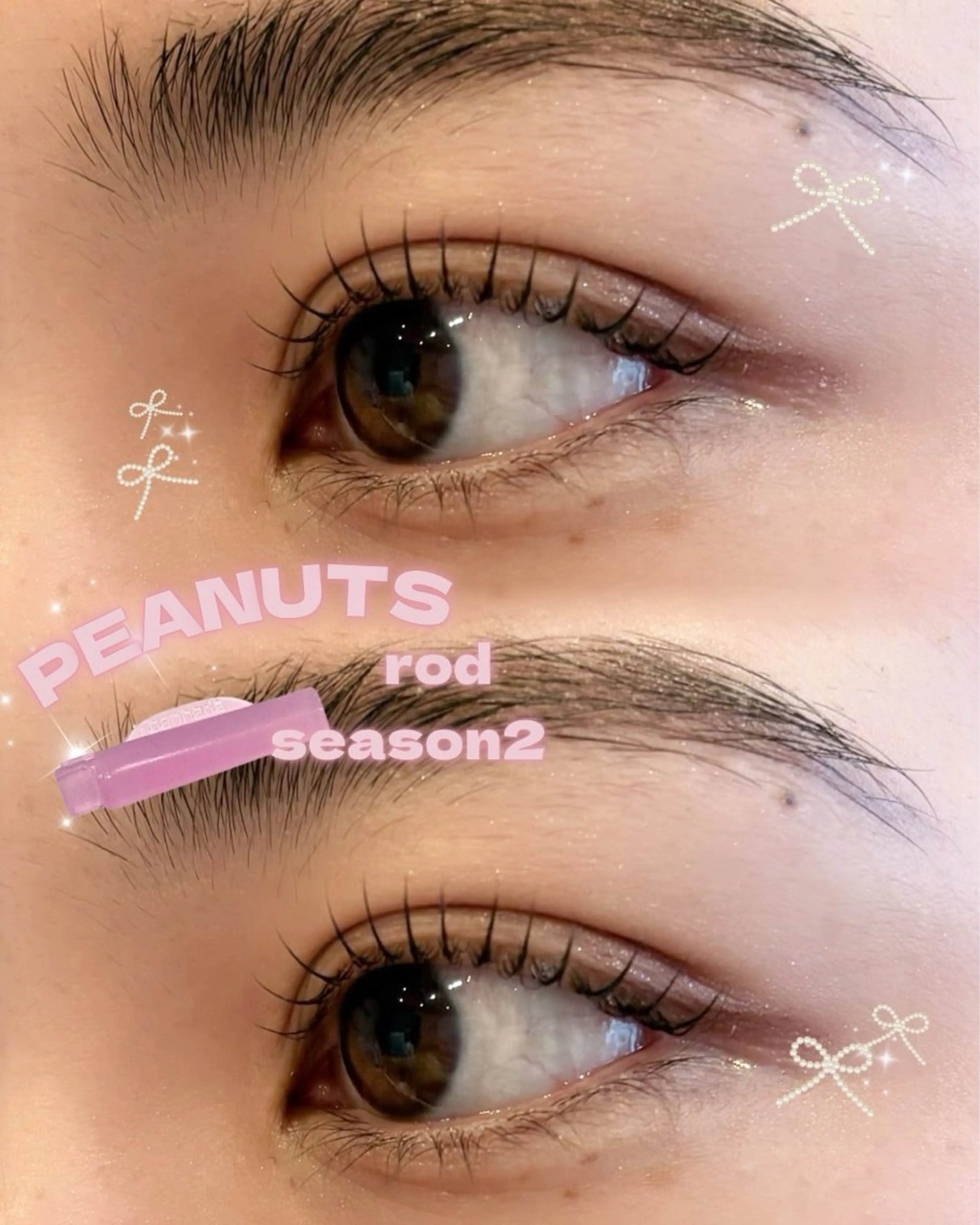 【🌟Setmenu🌟】韓国式まつげパーマ+眉毛wax¥7400🎀アイブロウセット🎀の写真