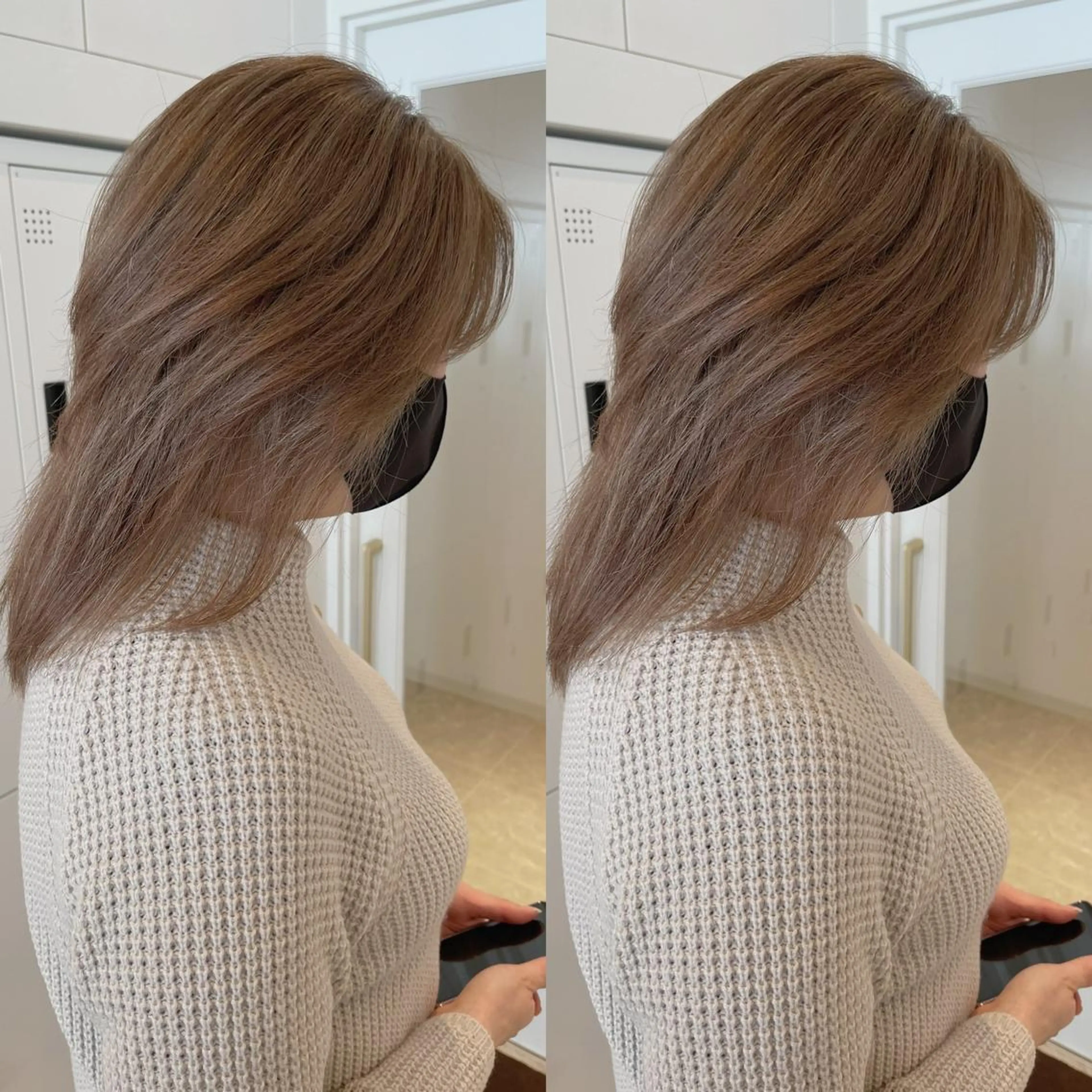 セミロング youres  hair所属・佐々木 裕一のヘアスタイル