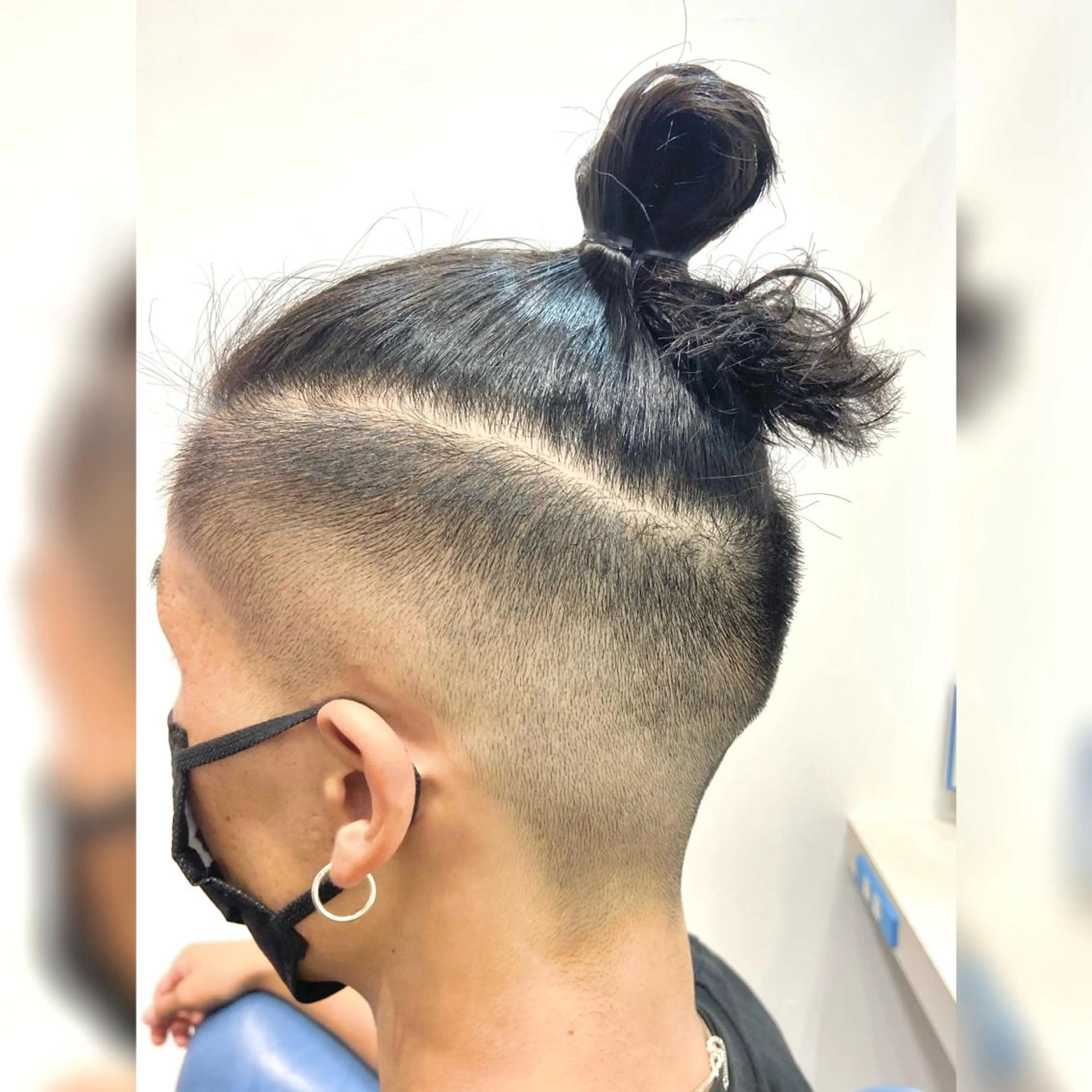 ショート メンズ フェードカット カット ♥️ルフ🐒 ミレイ♥️のヘアスタイル