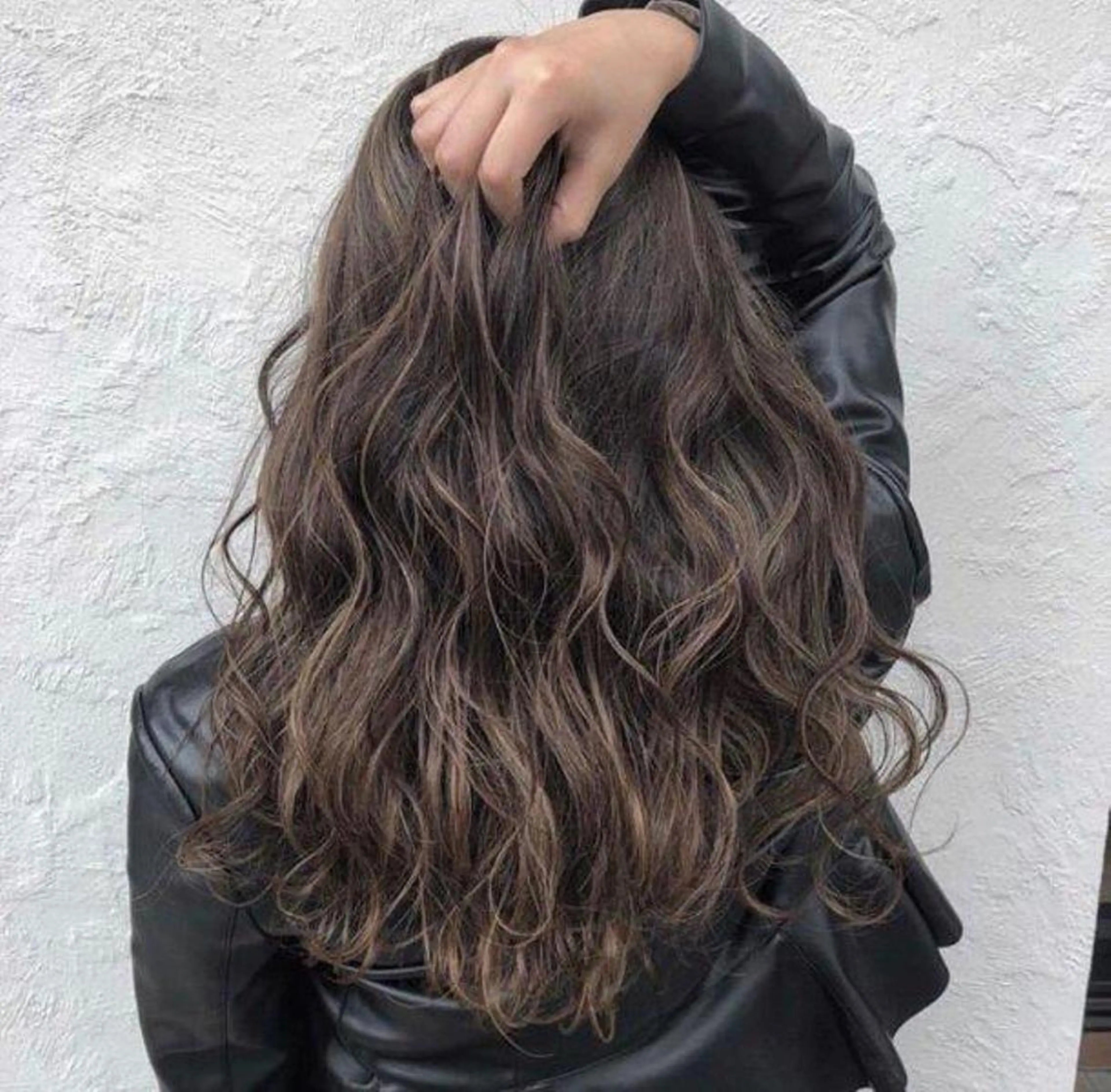 ロング カラー ブラウンカラー ケアに特化したサロン shinzaのヘアスタイル