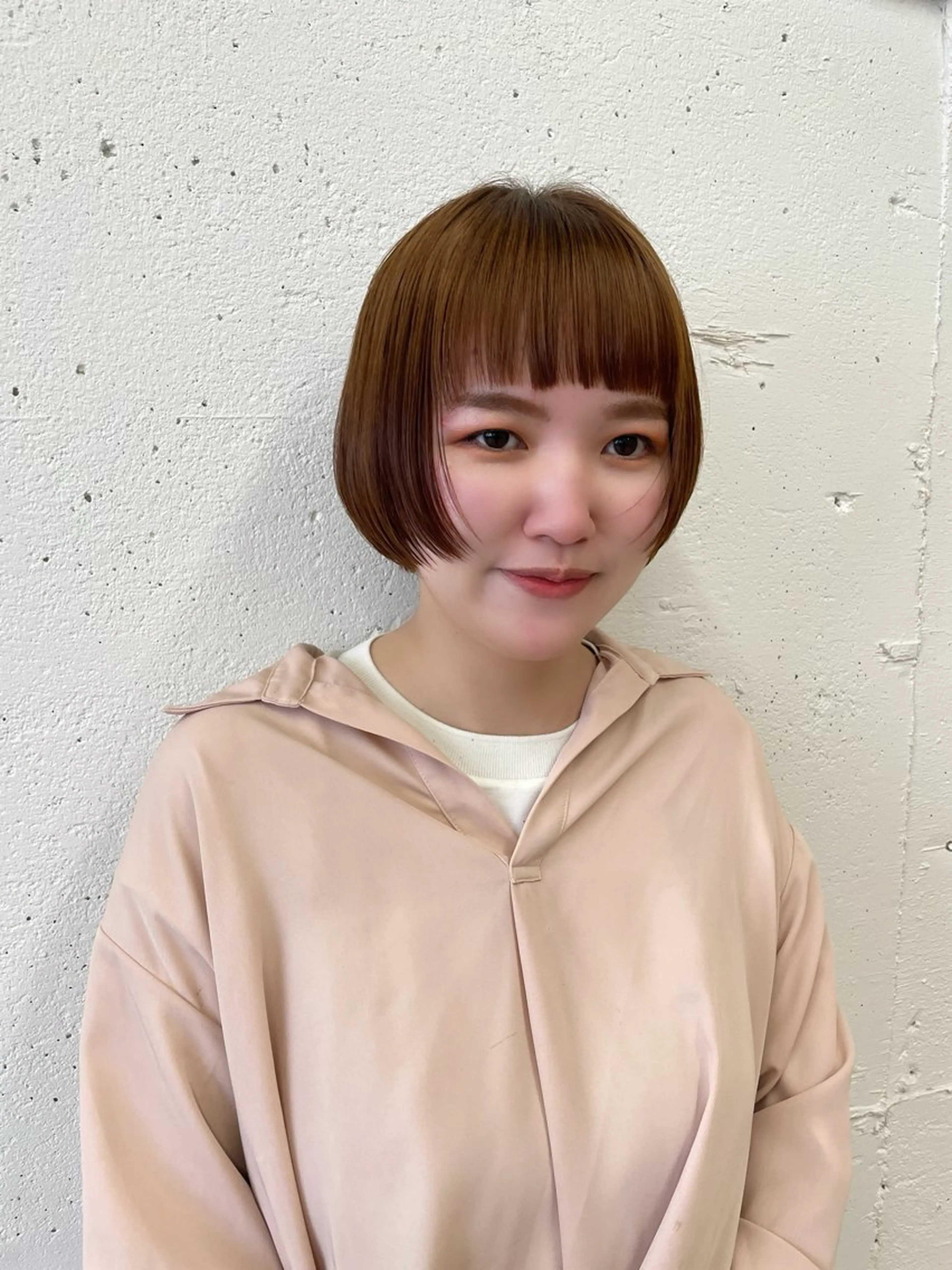 ショート カラー ブリーチ ブリーチなしカラー suzu 🤍 【 grace 】のヘアスタイル