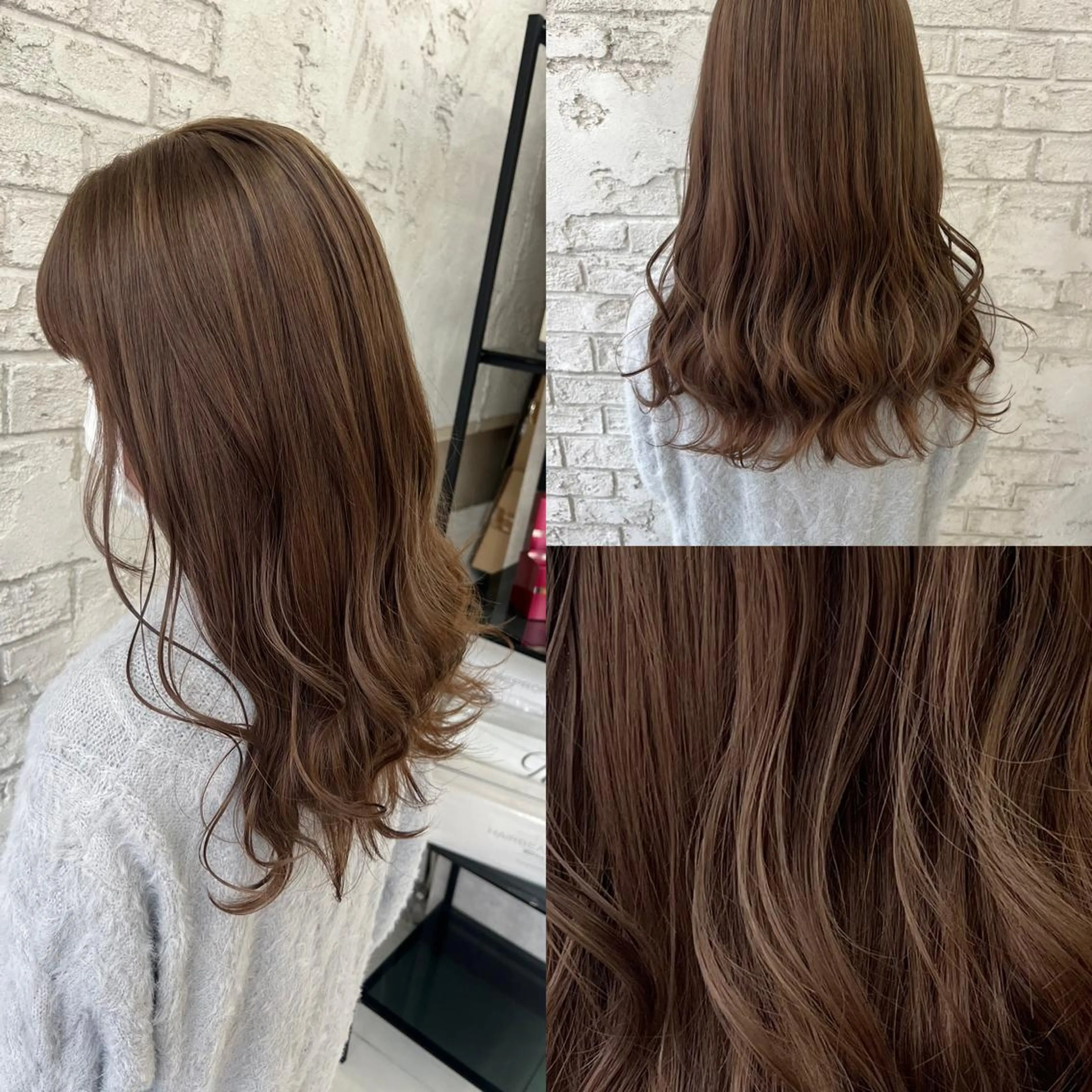 ロング カラー ヘアカラー エクステ＆艶カラー 🎀YURINA🎀のヘアスタイル