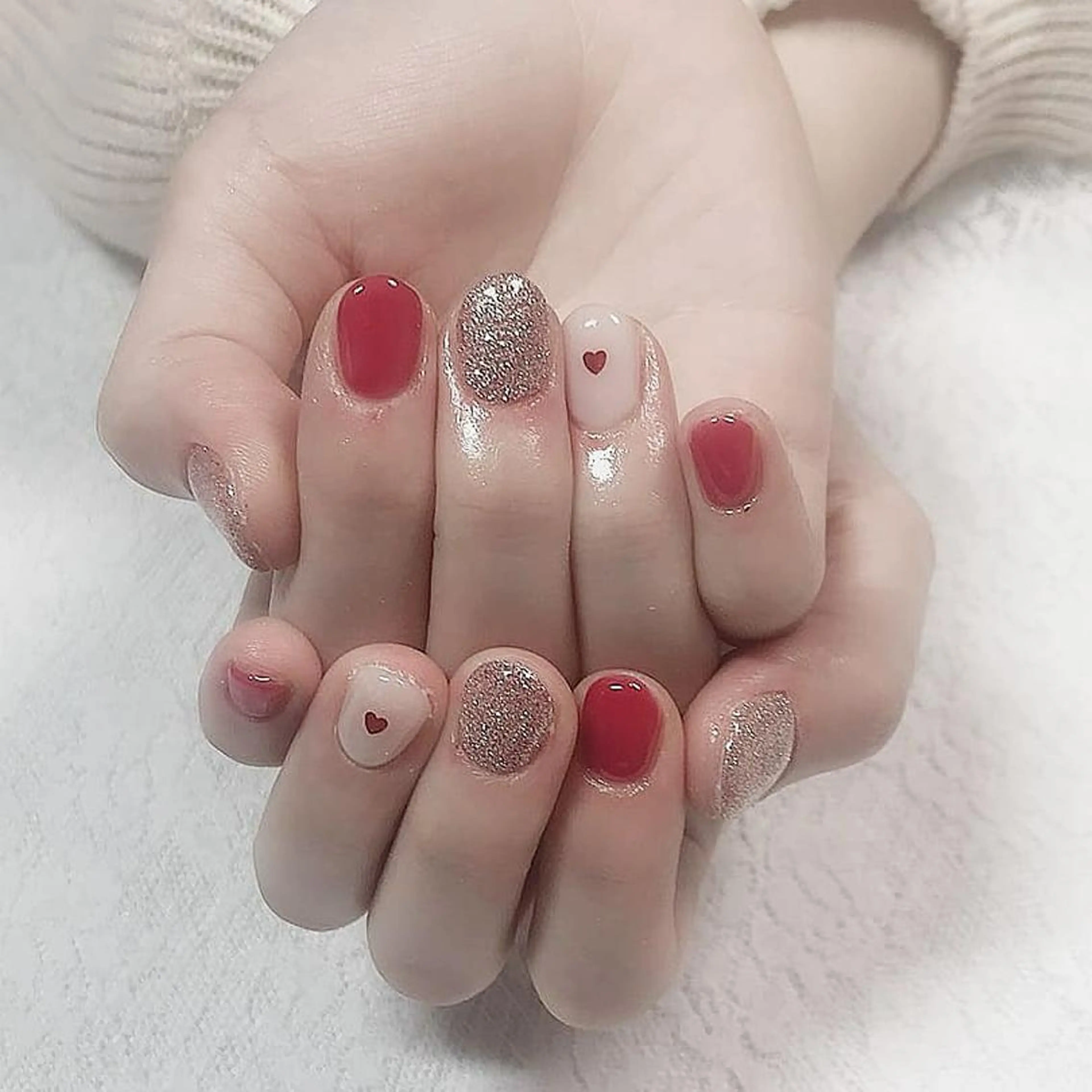 ネイル クリアネイル 春ネイル lylynail YUUKAのネイルデザイン