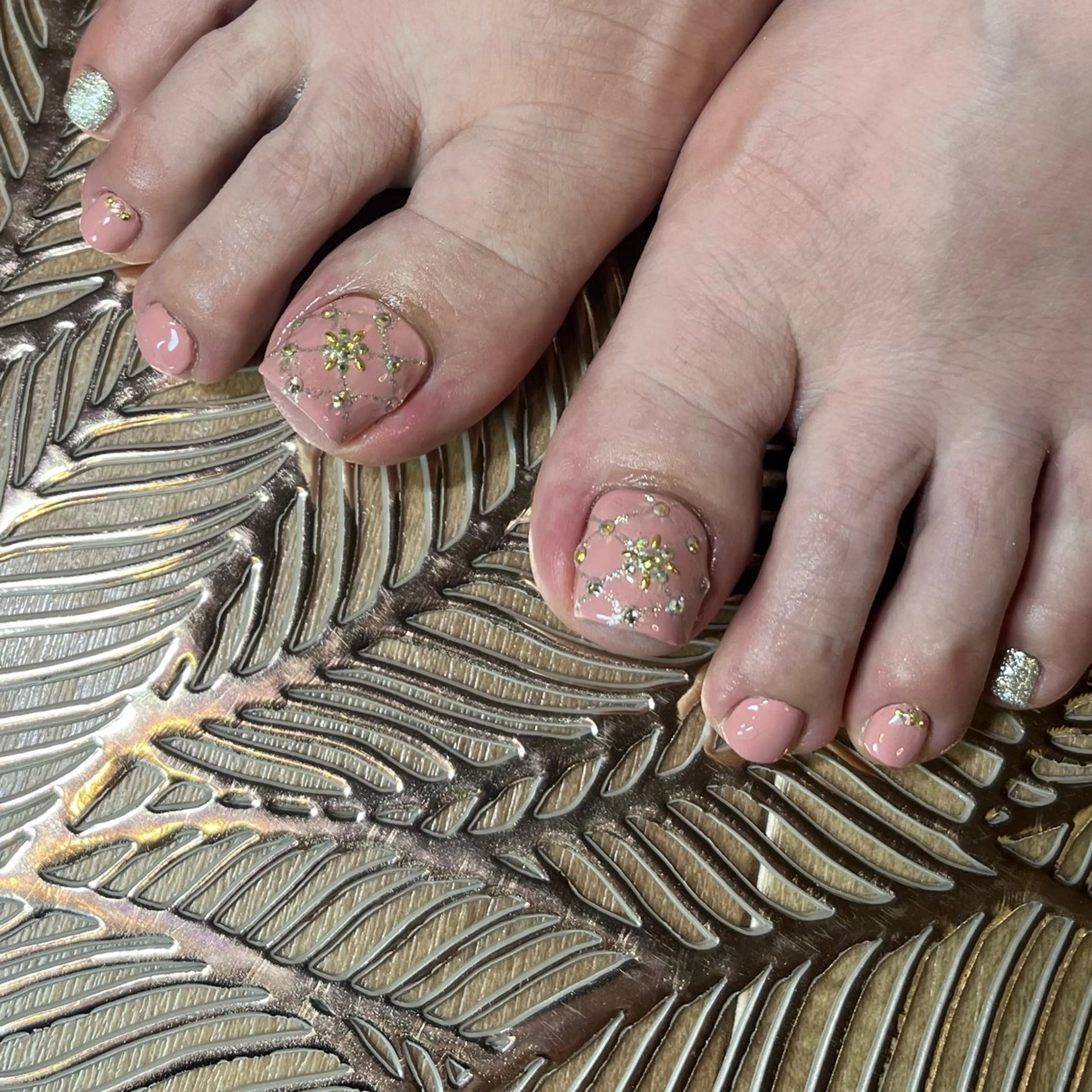 《footオフ有り》シンプルアート￥6,200​〜​　他店オフ＋¥1,650の写真