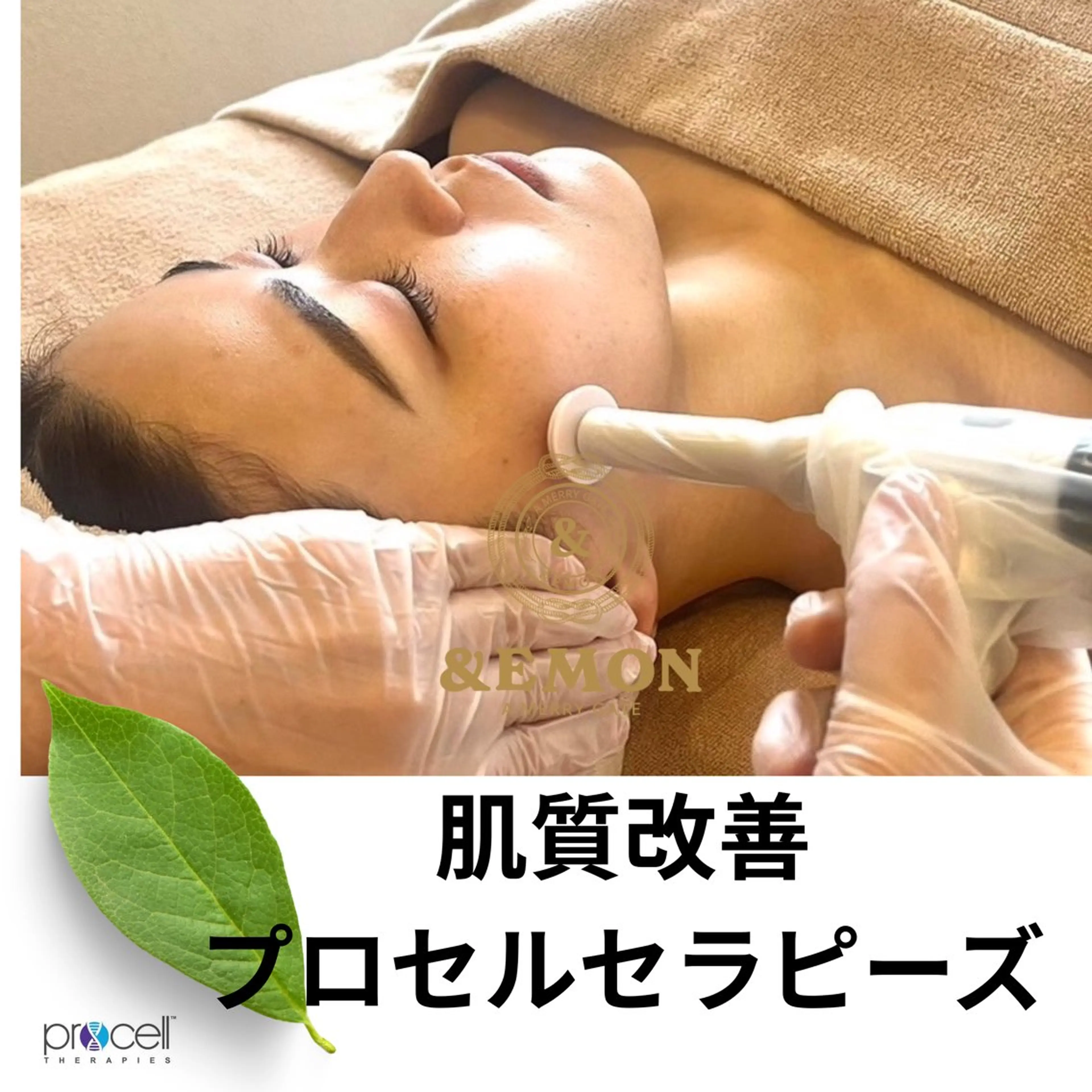 体験◎【しみシワ・たるみ・ほうれい線】フェイシャルプロセルセラピーズ体験 5日間の専用セラム6,000円付の写真