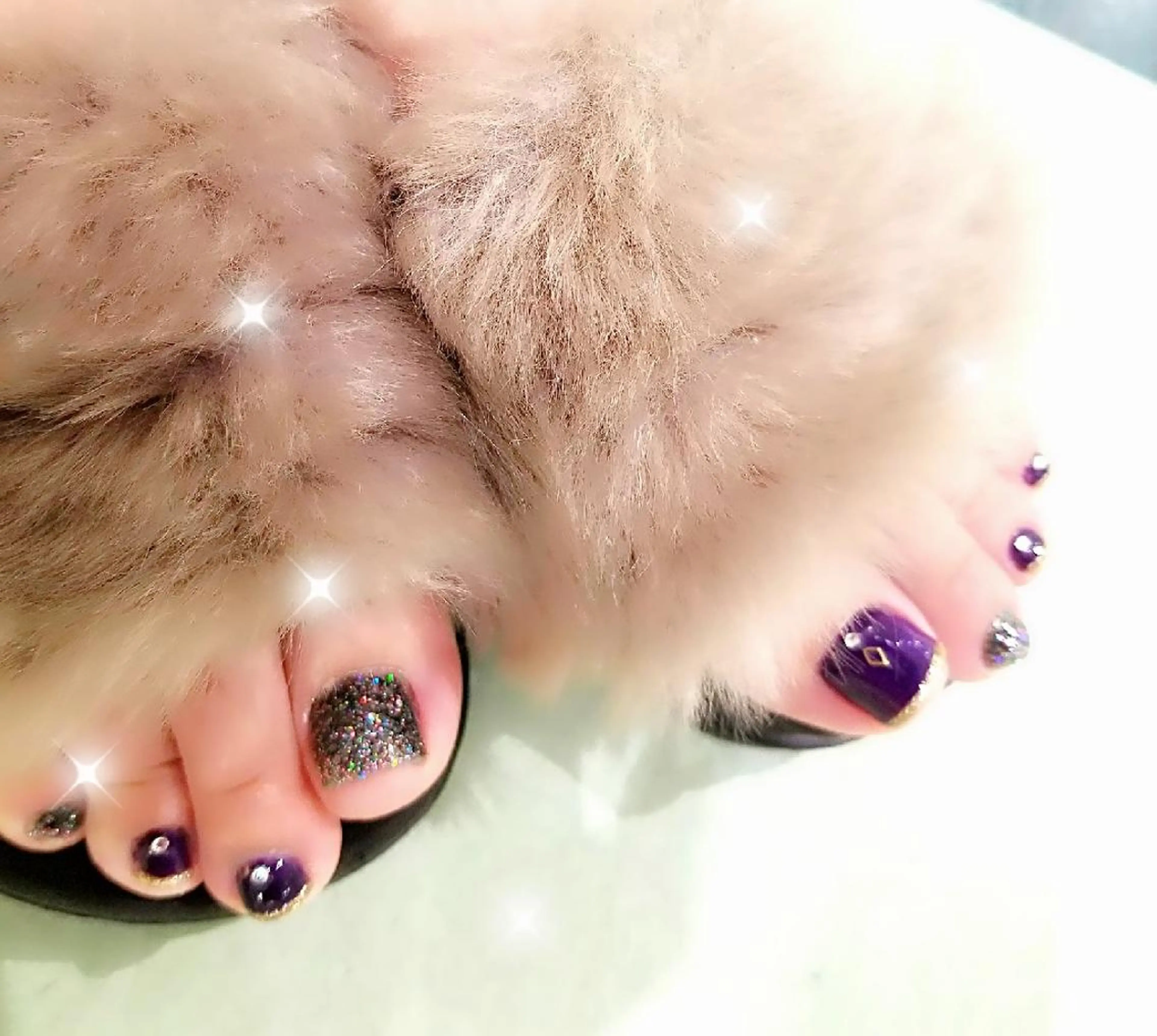 ネイル フットネイル nail salon ipuniのネイルデザイン