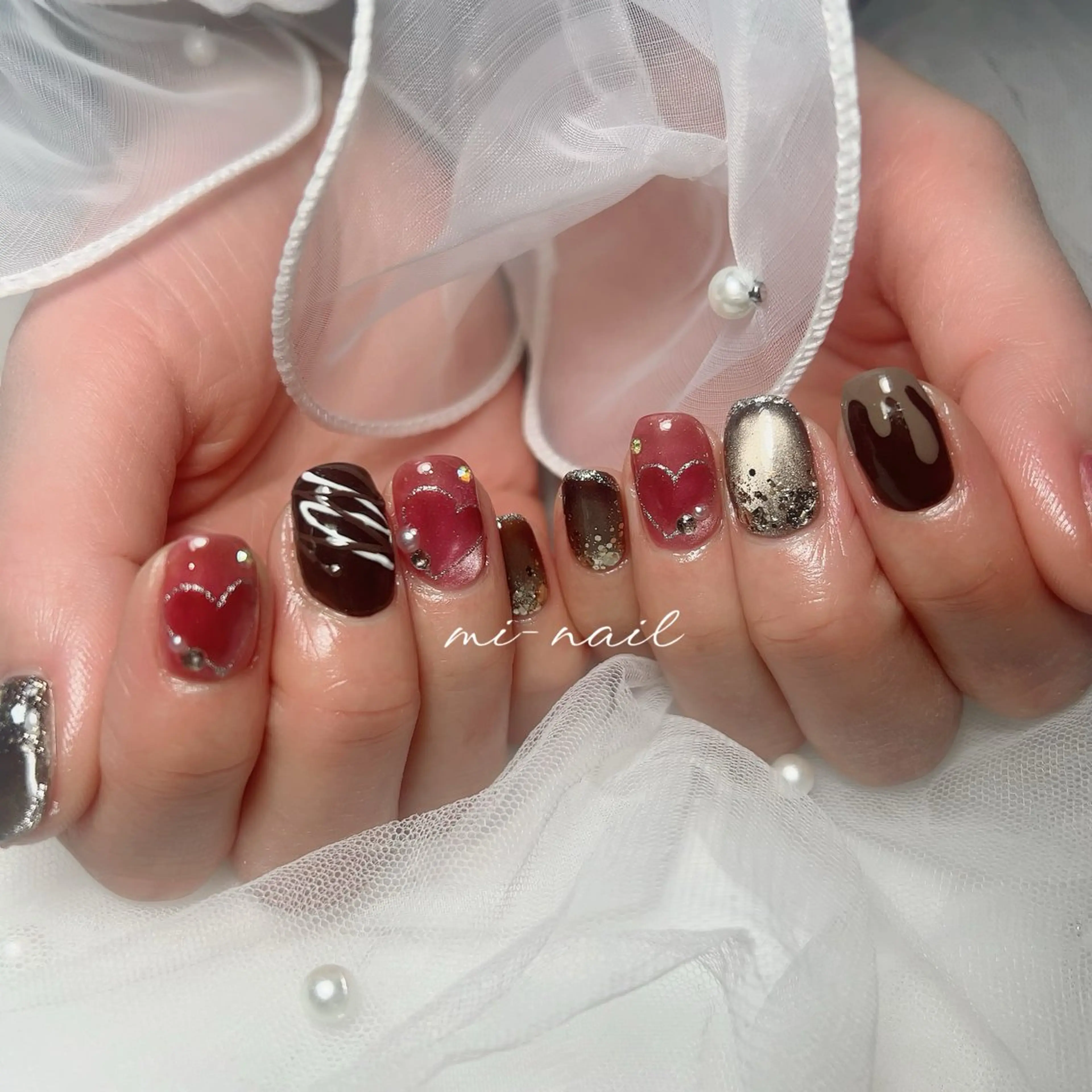 ネイル ハンドネイル ..mi_nail..所属・..mi-nail ..のネイルデザイン