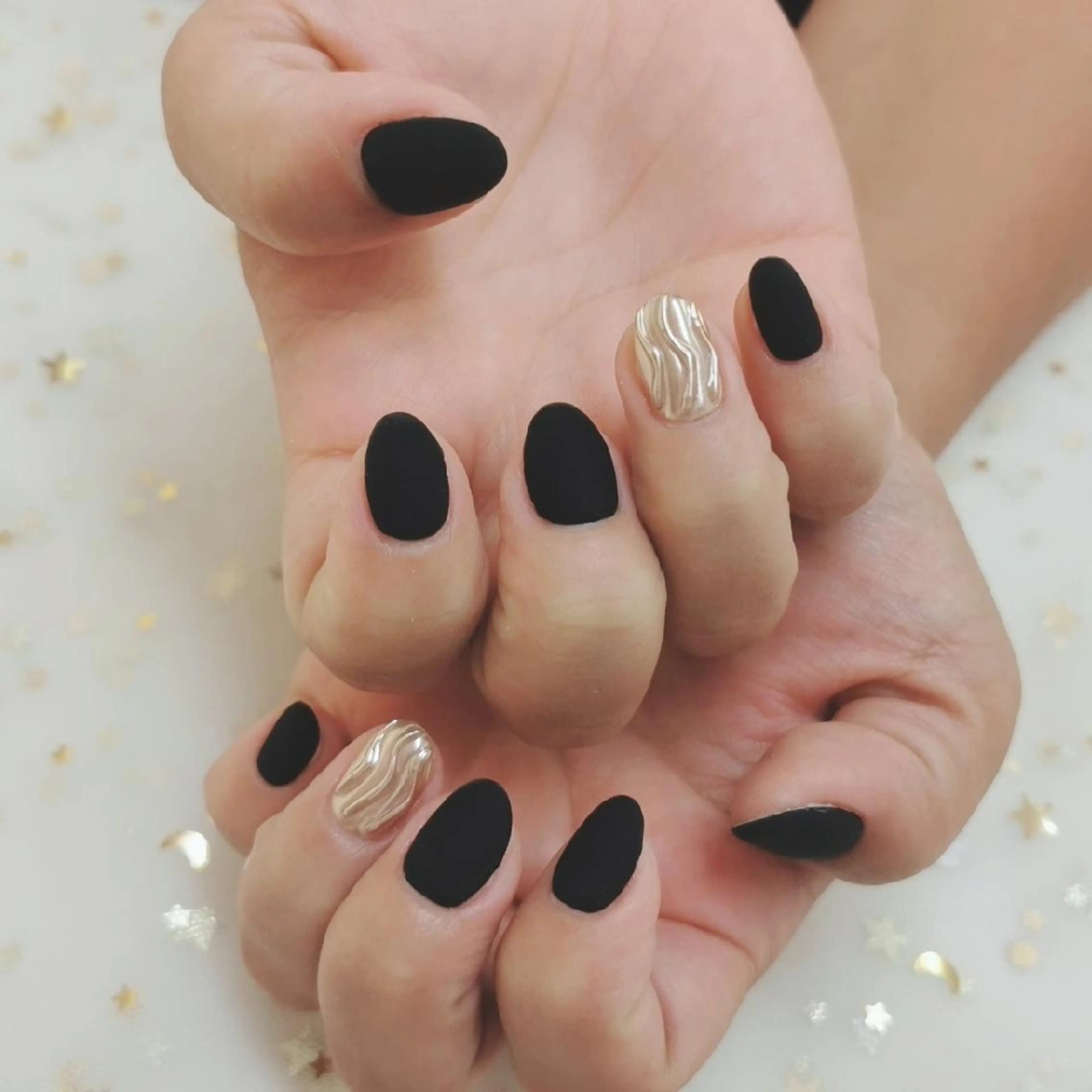 ネイル マットネイル 上福岡 らんらんのネイルデザイン