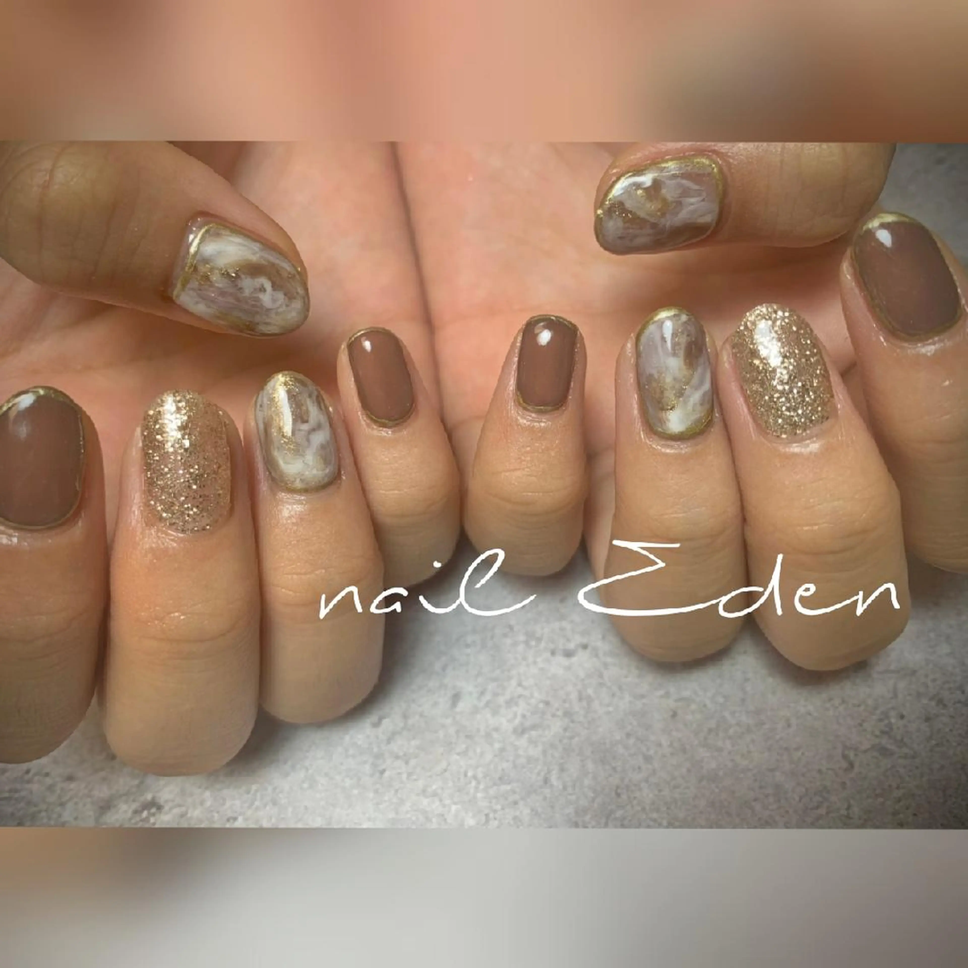 ネイル 持ち込み Eden ♾️のネイルデザイン