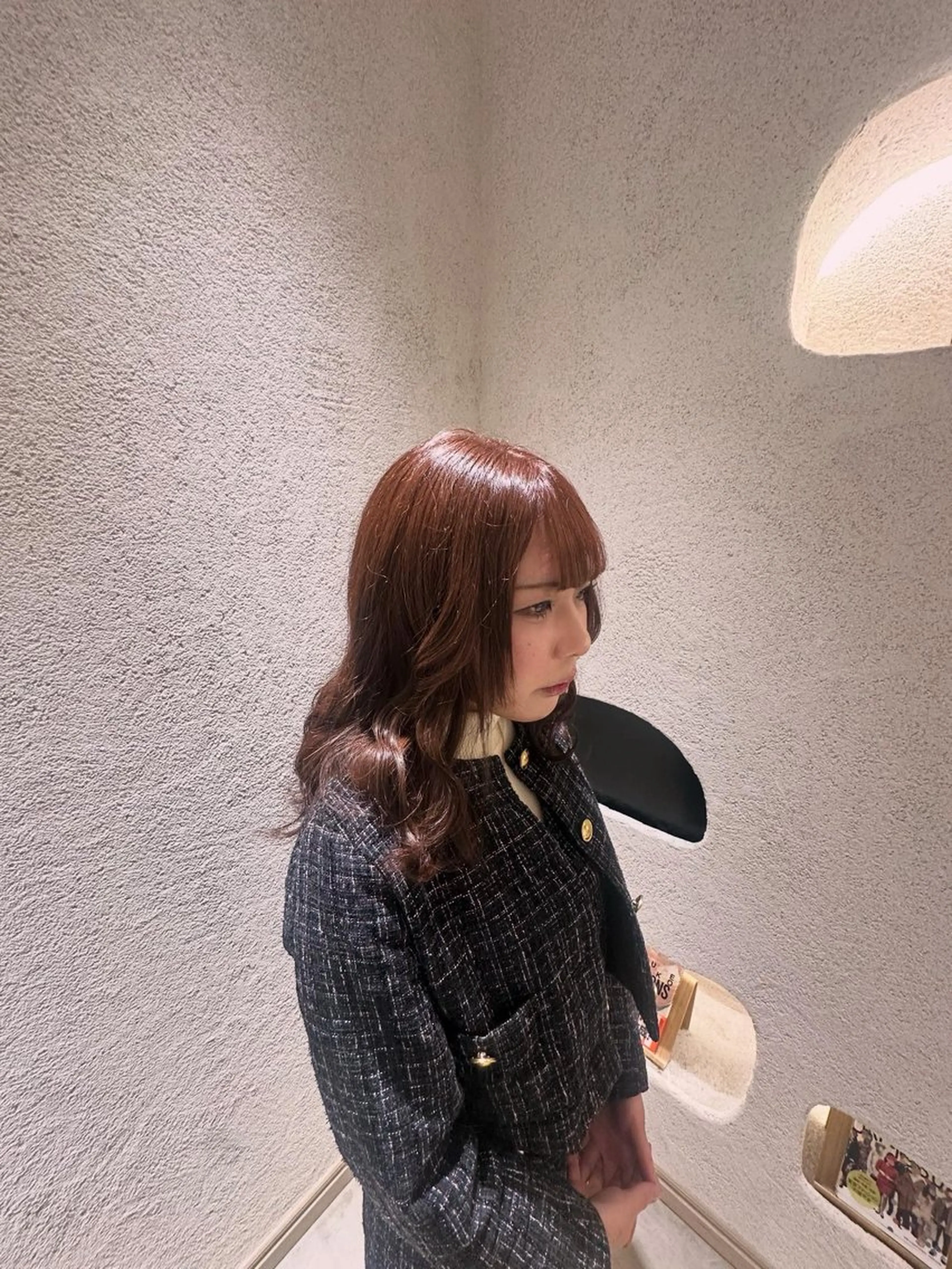 カラー ブラウンカラー レッドカラー Sota/門前仲町 /透明感カラー🌿‬のヘアスタイル