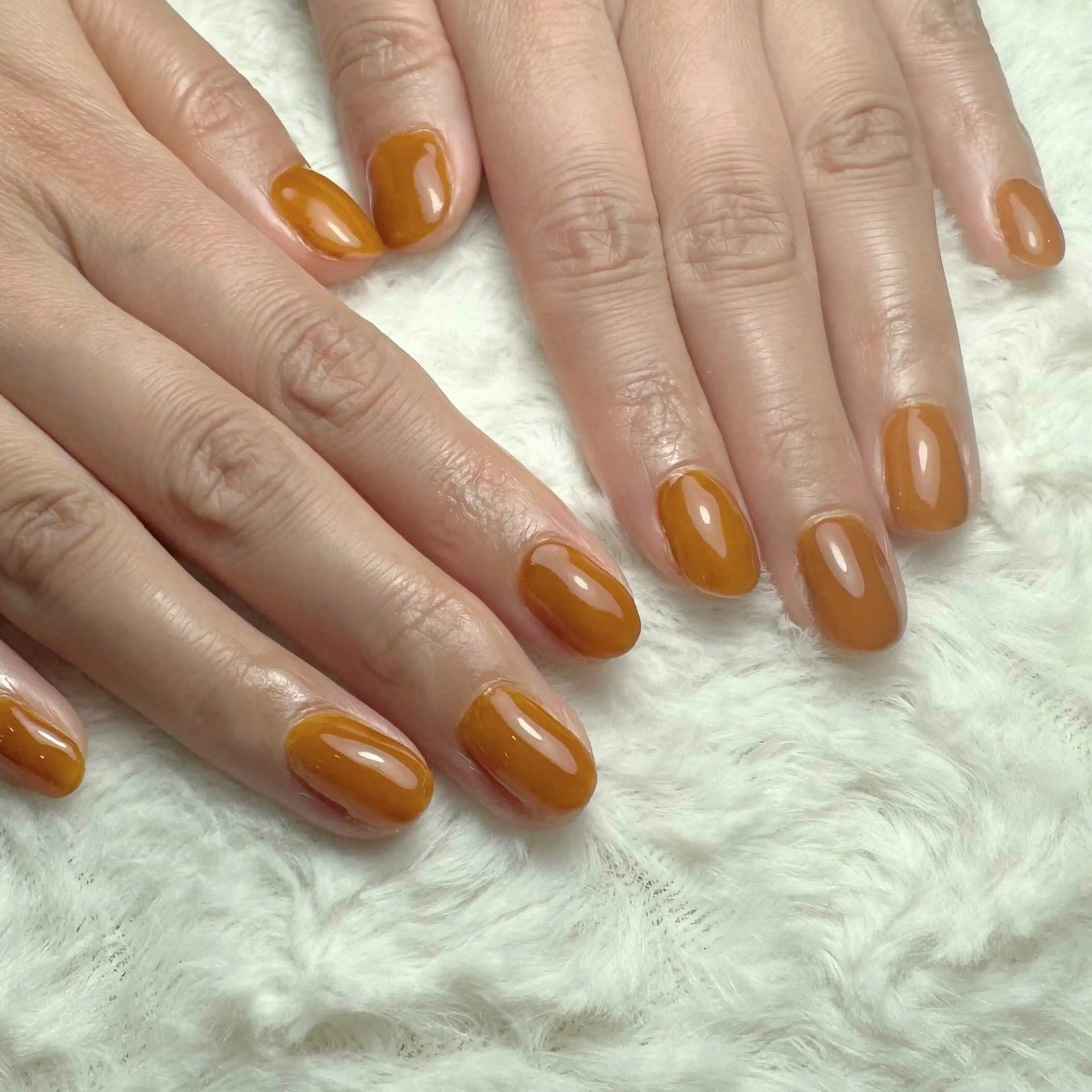 ネイル ハンドネイル BURGUNDY hirokoのネイルデザイン