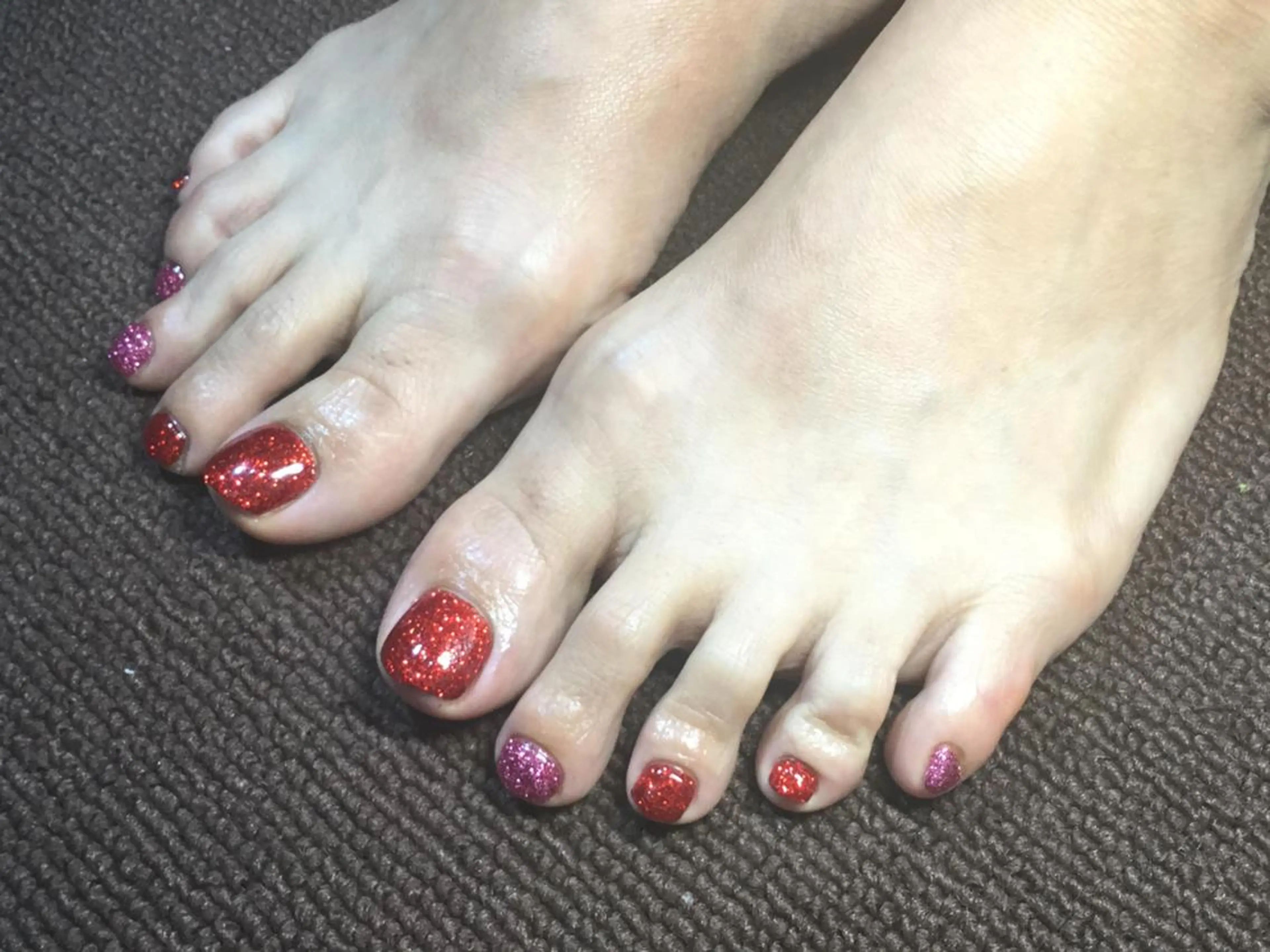 ネイル ラメ(グリッター) ワンカラーネイル 横田 和花子のネイルデザイン