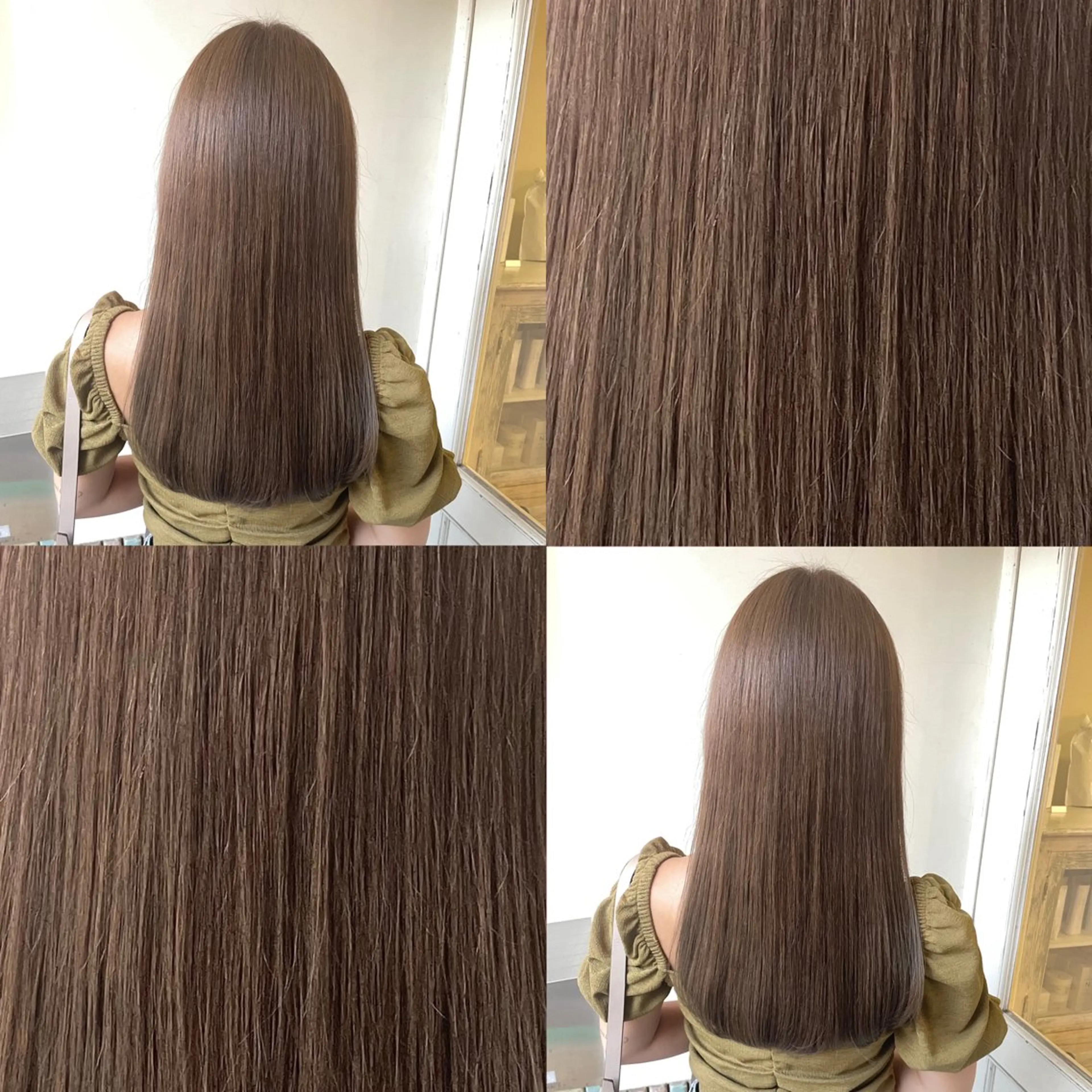 セミロング カット ヘアカラー トリートメント 【髪質改善】 Wakanaのヘアスタイル