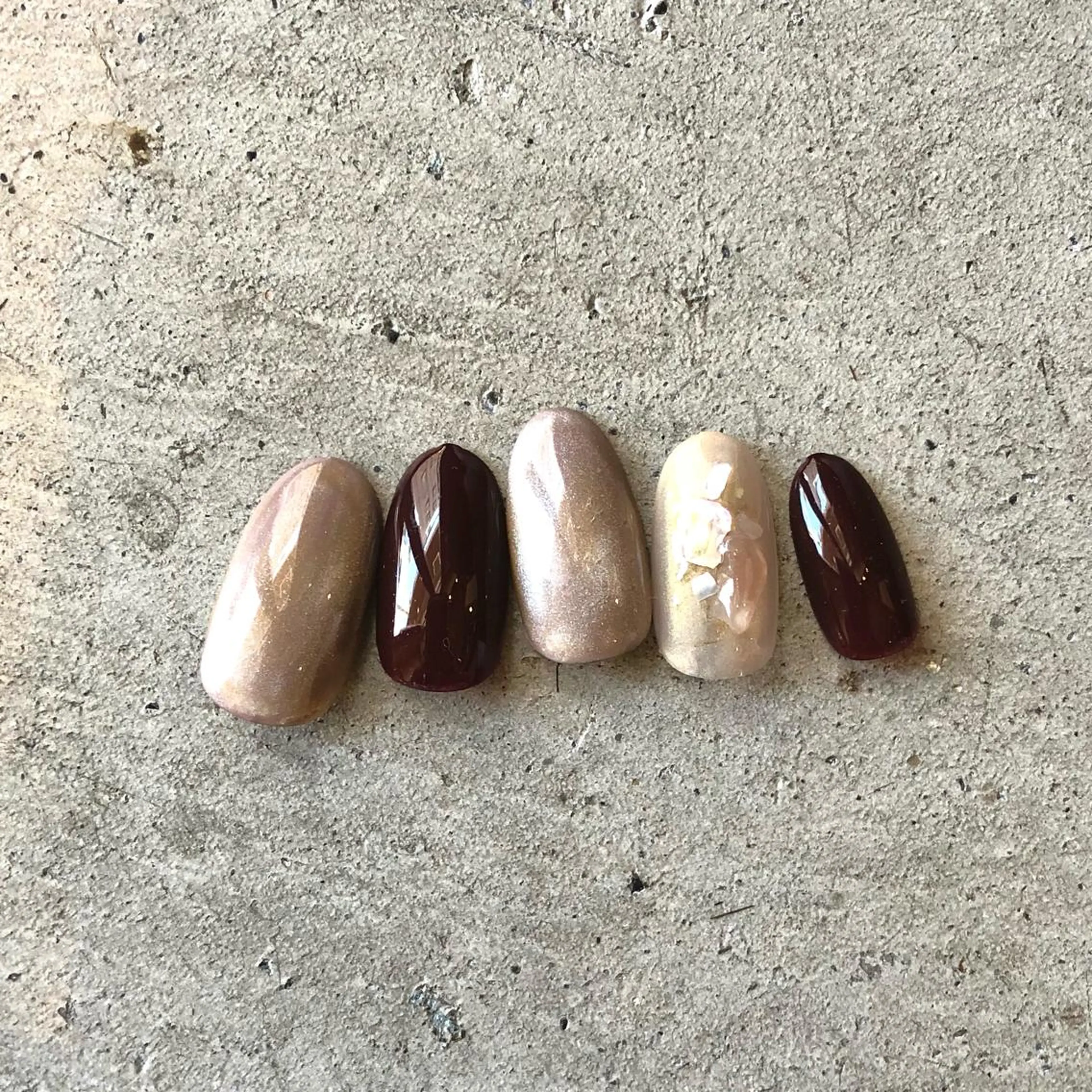 ネイル マグネットネイル TRAM-nail moriizumiのネイルデザイン