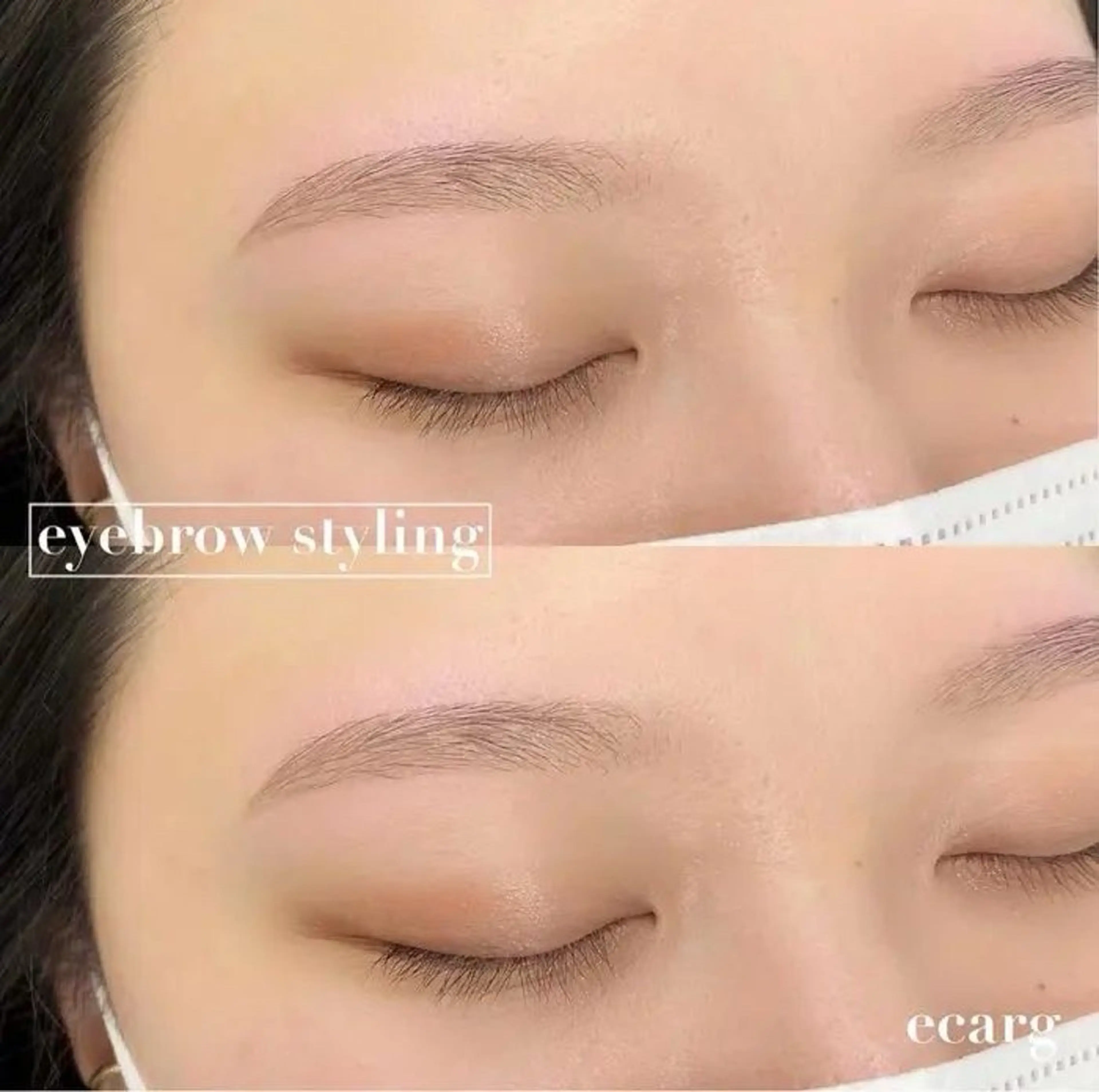 アイブロウ ecarg表参道🩰 saya 無料モデルの眉毛・アイブロウイメージ