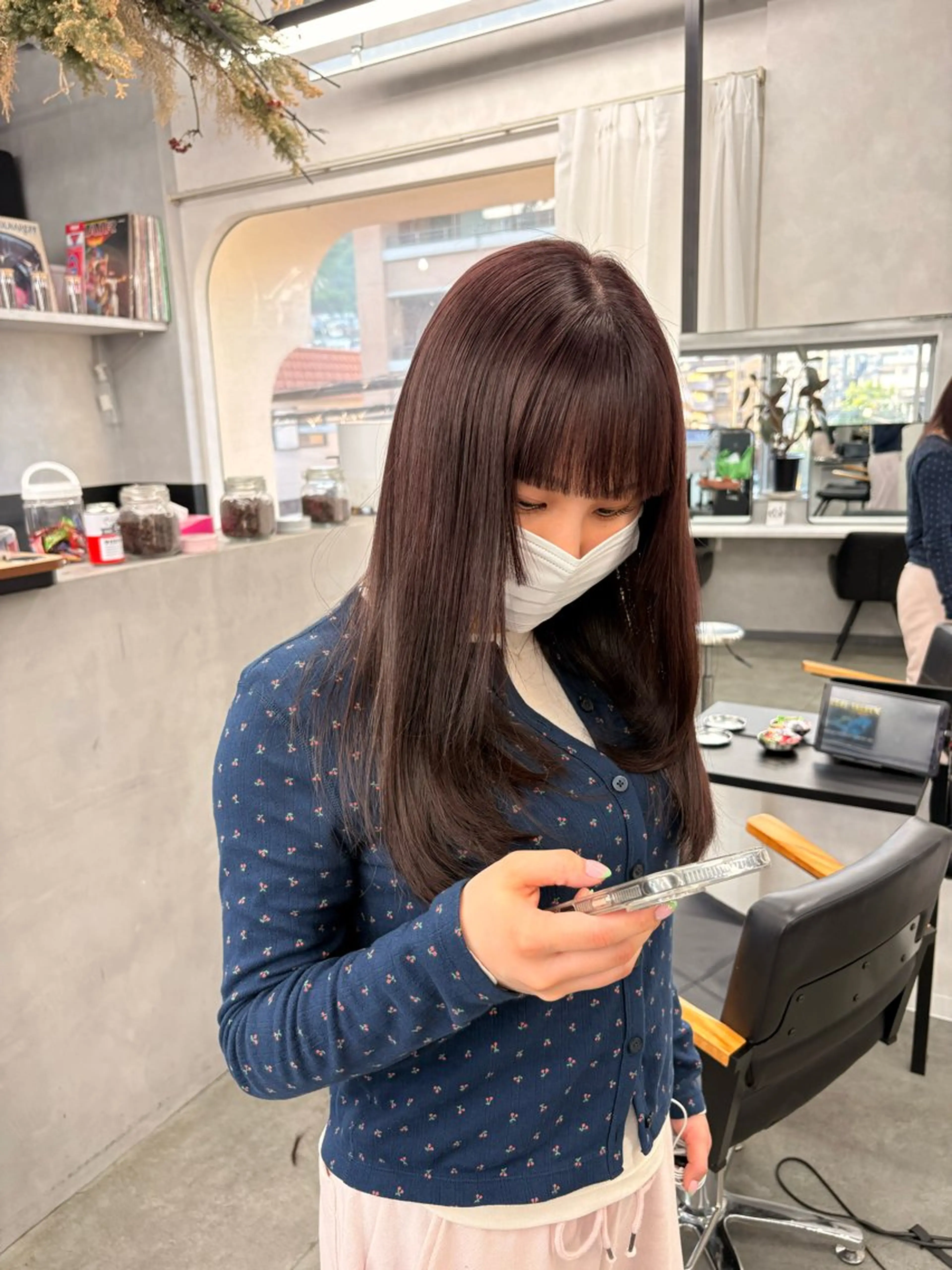 ロング カラー レイヤーカット カット ヘアカラー LIV My(マイ) 髪質改善/箕面のヘアスタイル