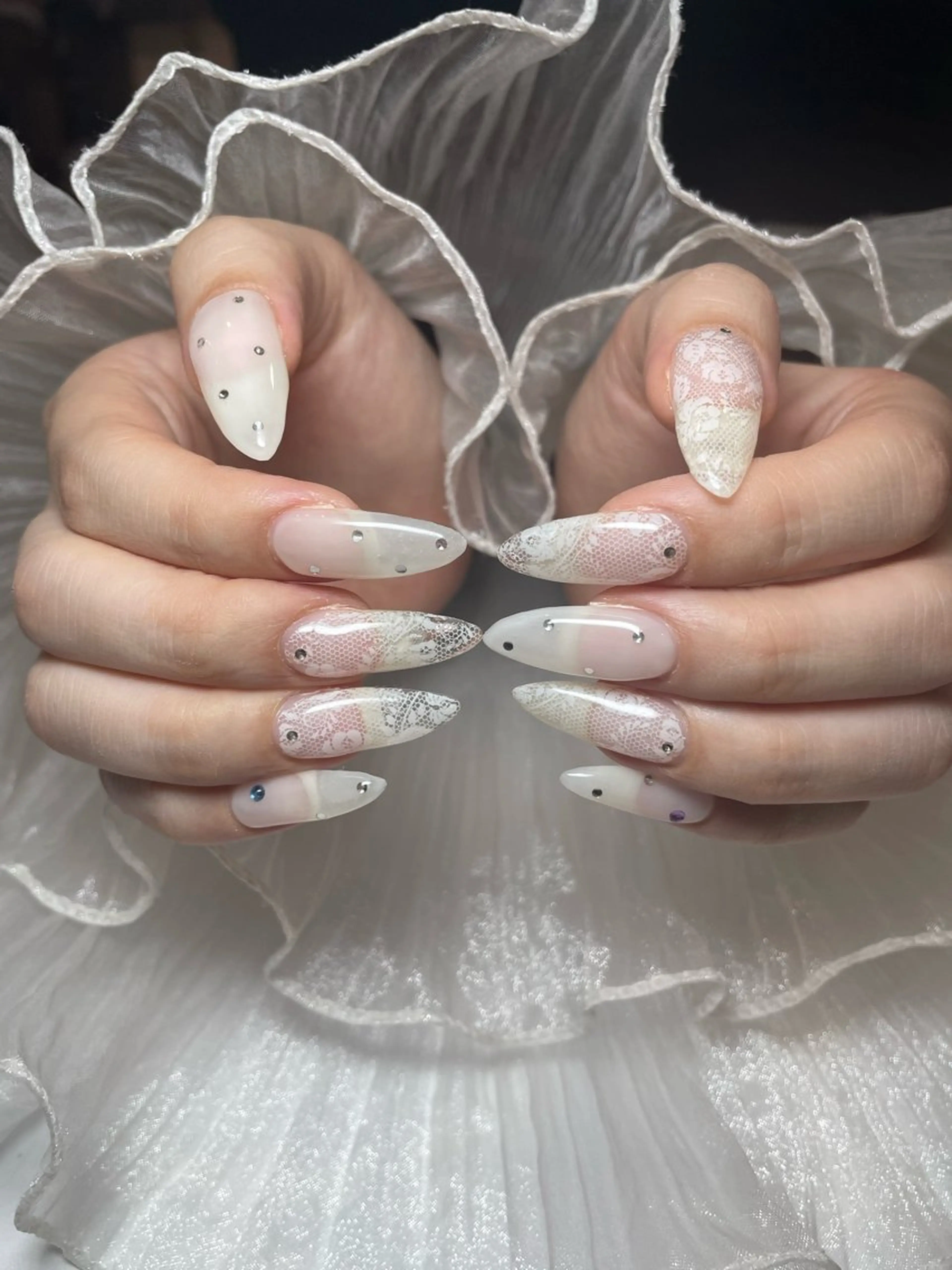 ネイル ‪るか/‪透明感 カラー/アレンジのヘアスタイル