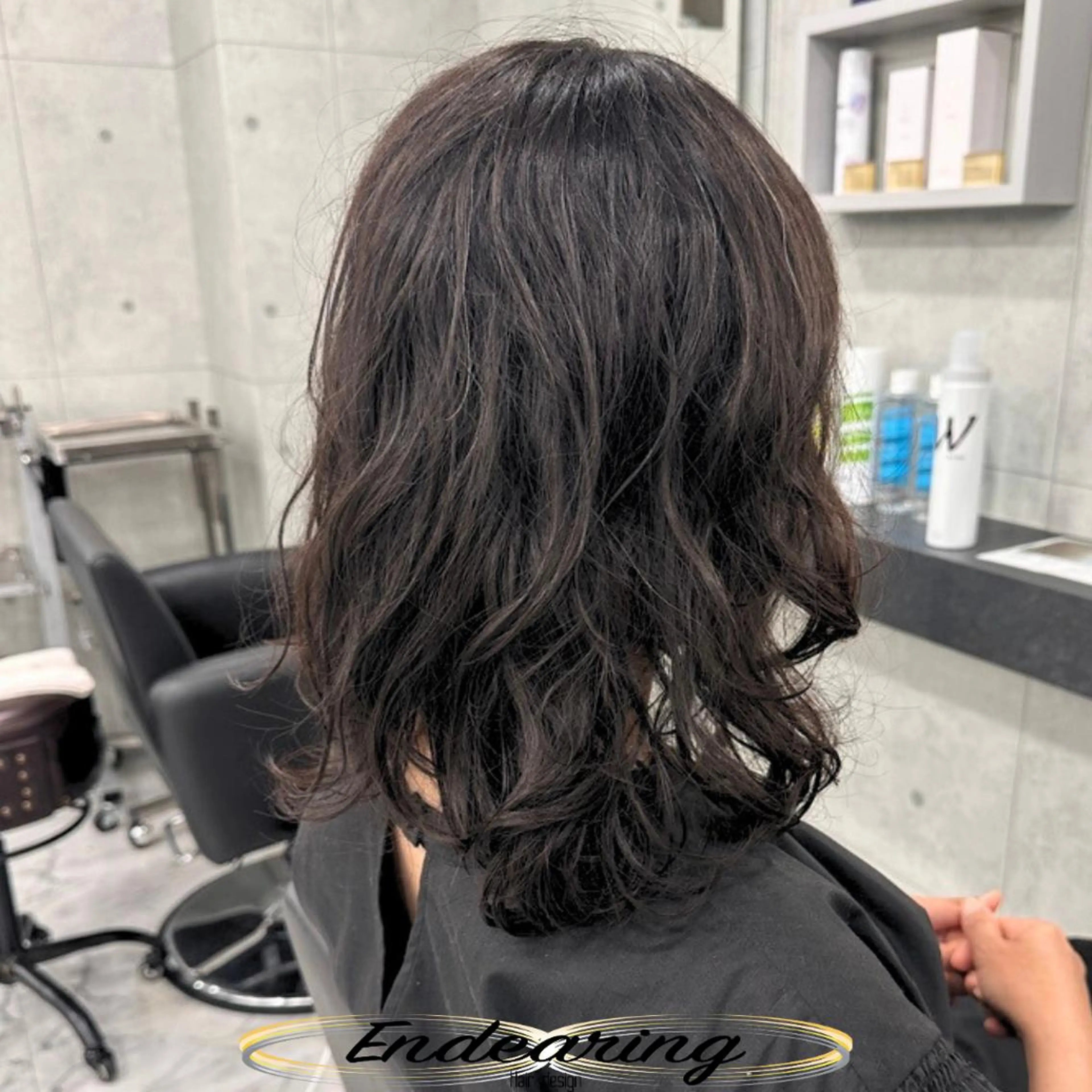 パーマ デジタルパーマ カット パーマ トリートメント Endearing 銀座/レイヤーカットのヘアスタイル