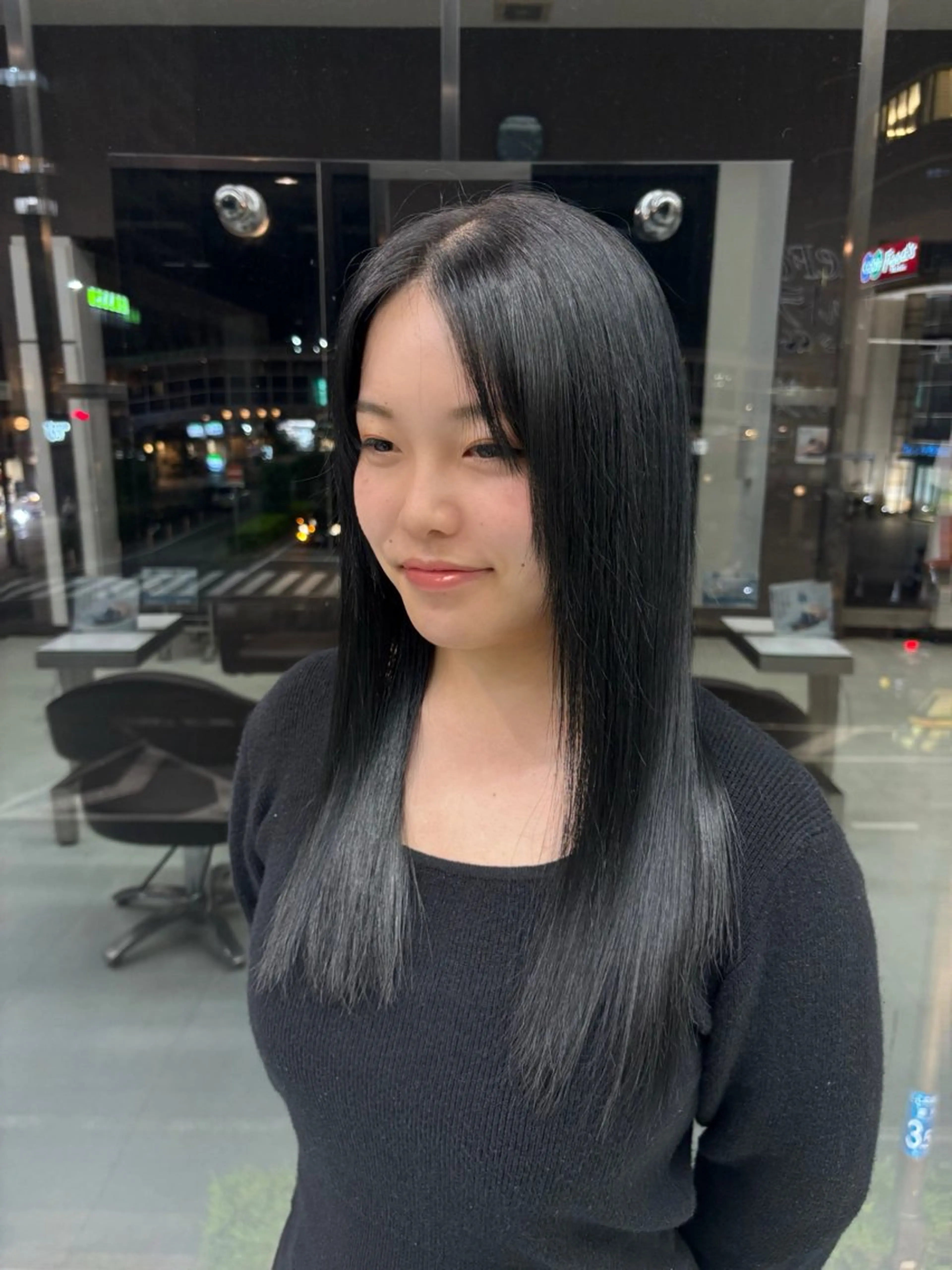 ロング 中津/トレンドカラー /美馬本紅亜のヘアスタイル