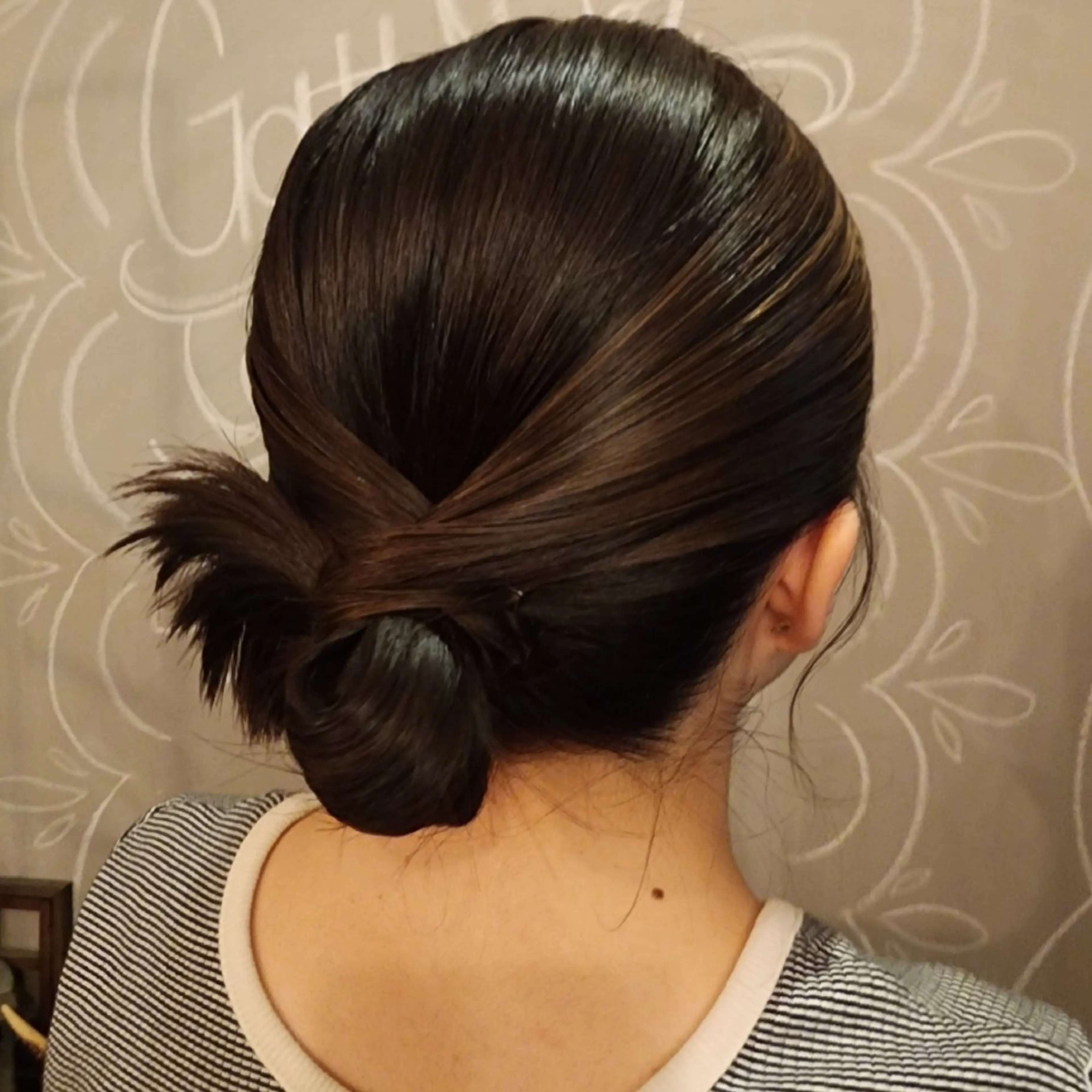 ヘアアレンジ ミディアム 韓国風ヘア ESTELA... OHARA のヘアスタイル