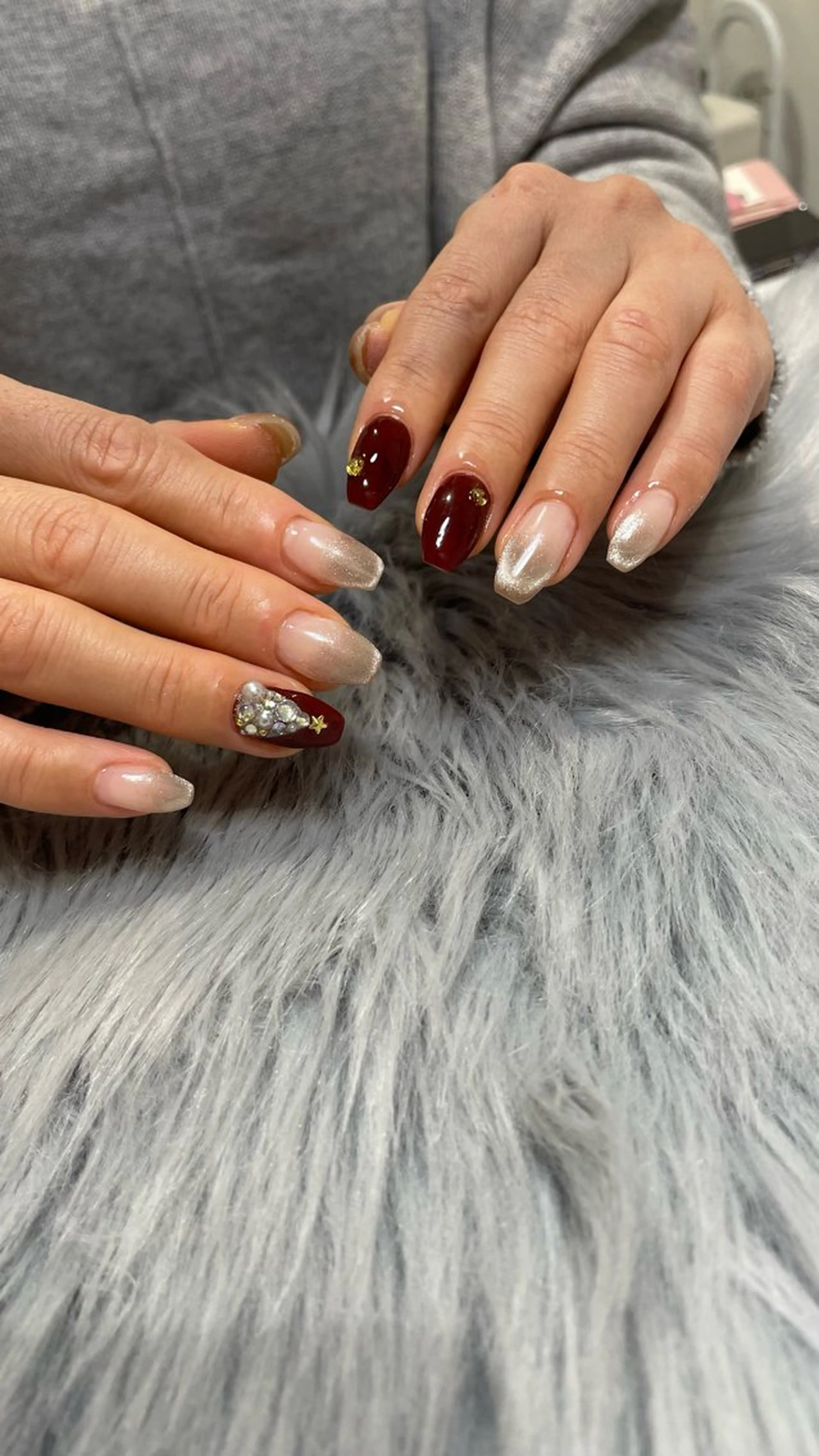 ネイル ラメ(グリッター) RICO Nail パーツつけ放題🌈のネイルデザイン