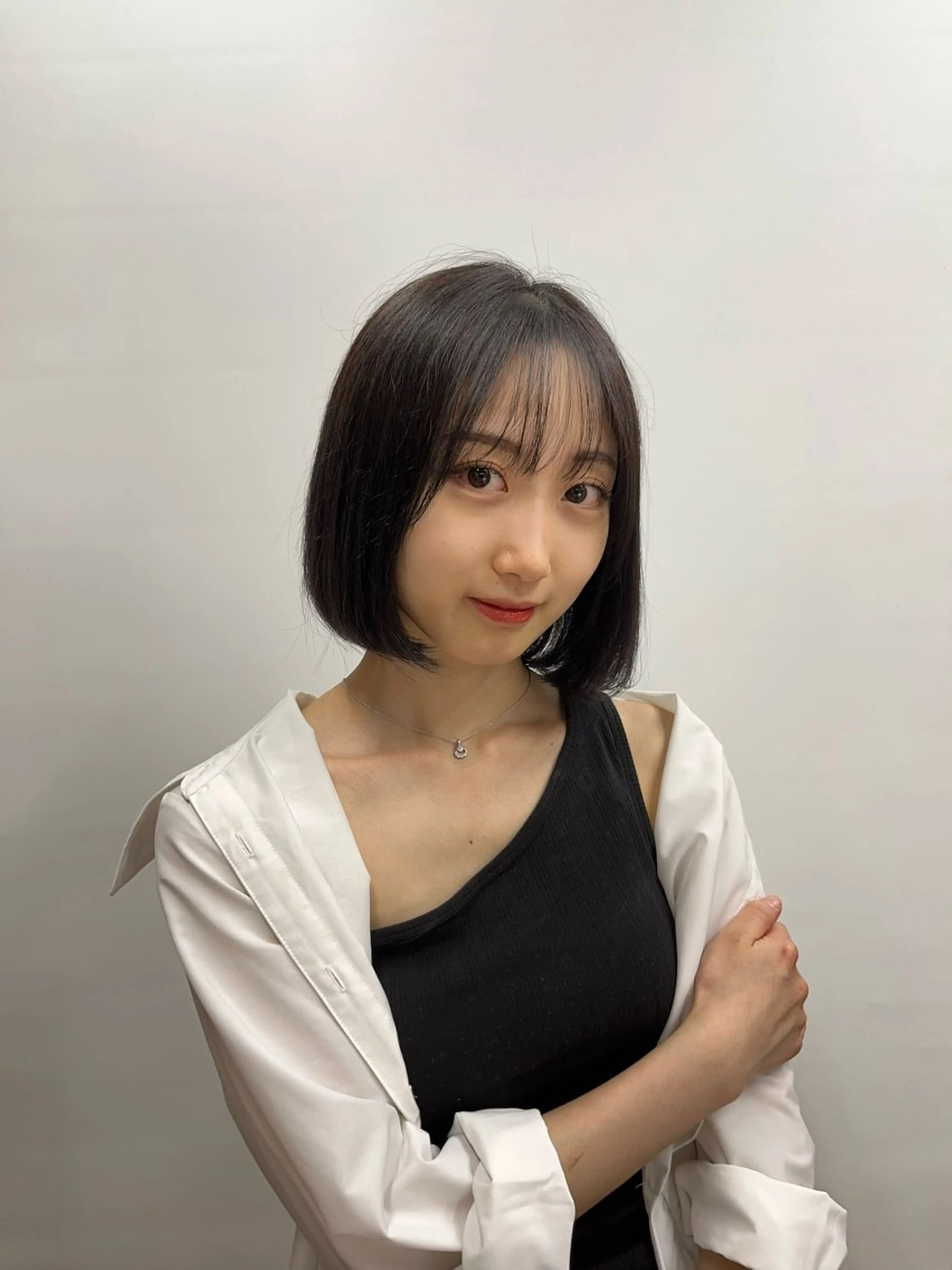 ショート カラー ブリーチ カット ヘアカラー トリートメント 有田裕真 【ブリーチカラー】のヘアスタイル