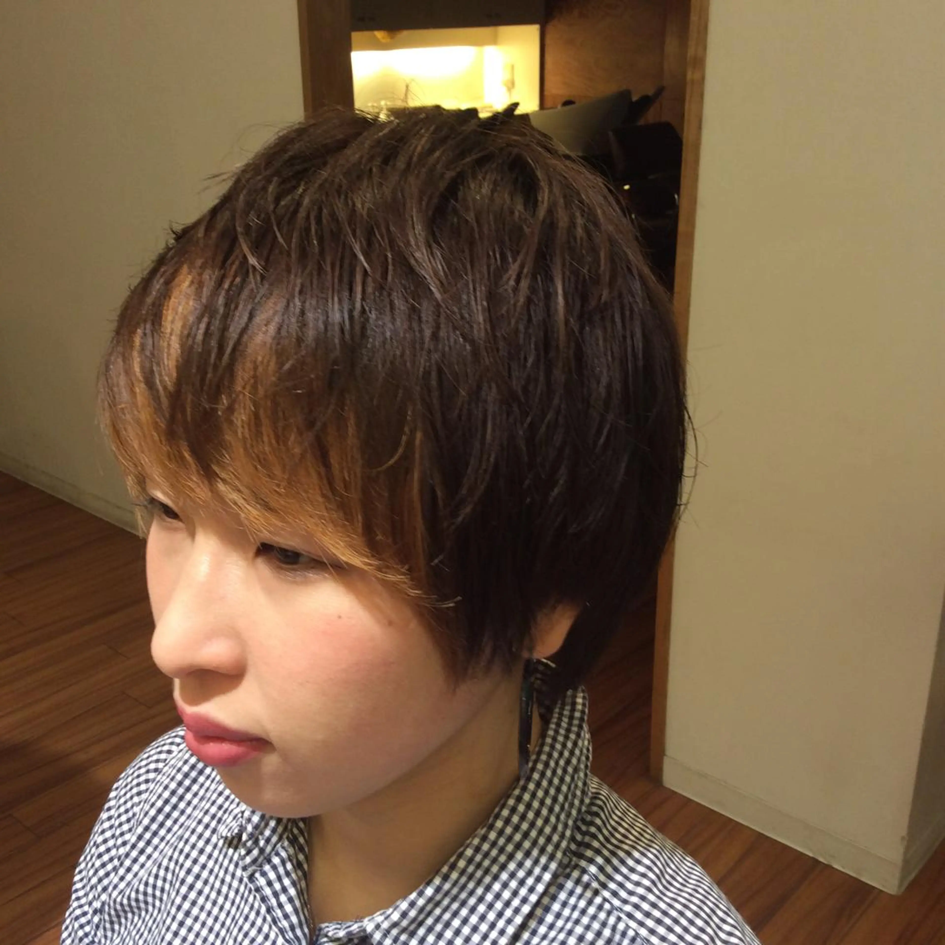 ショート 大場 優のヘアスタイル