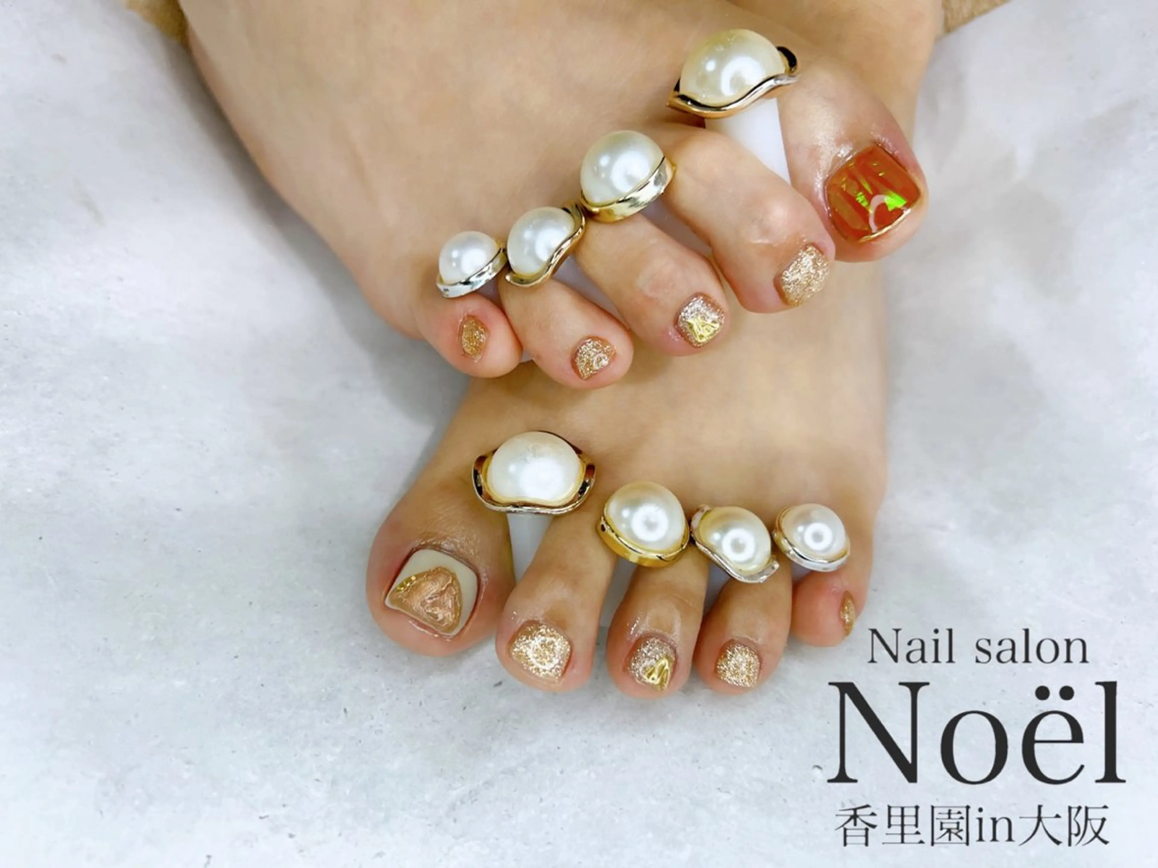 親指アートコースの写真