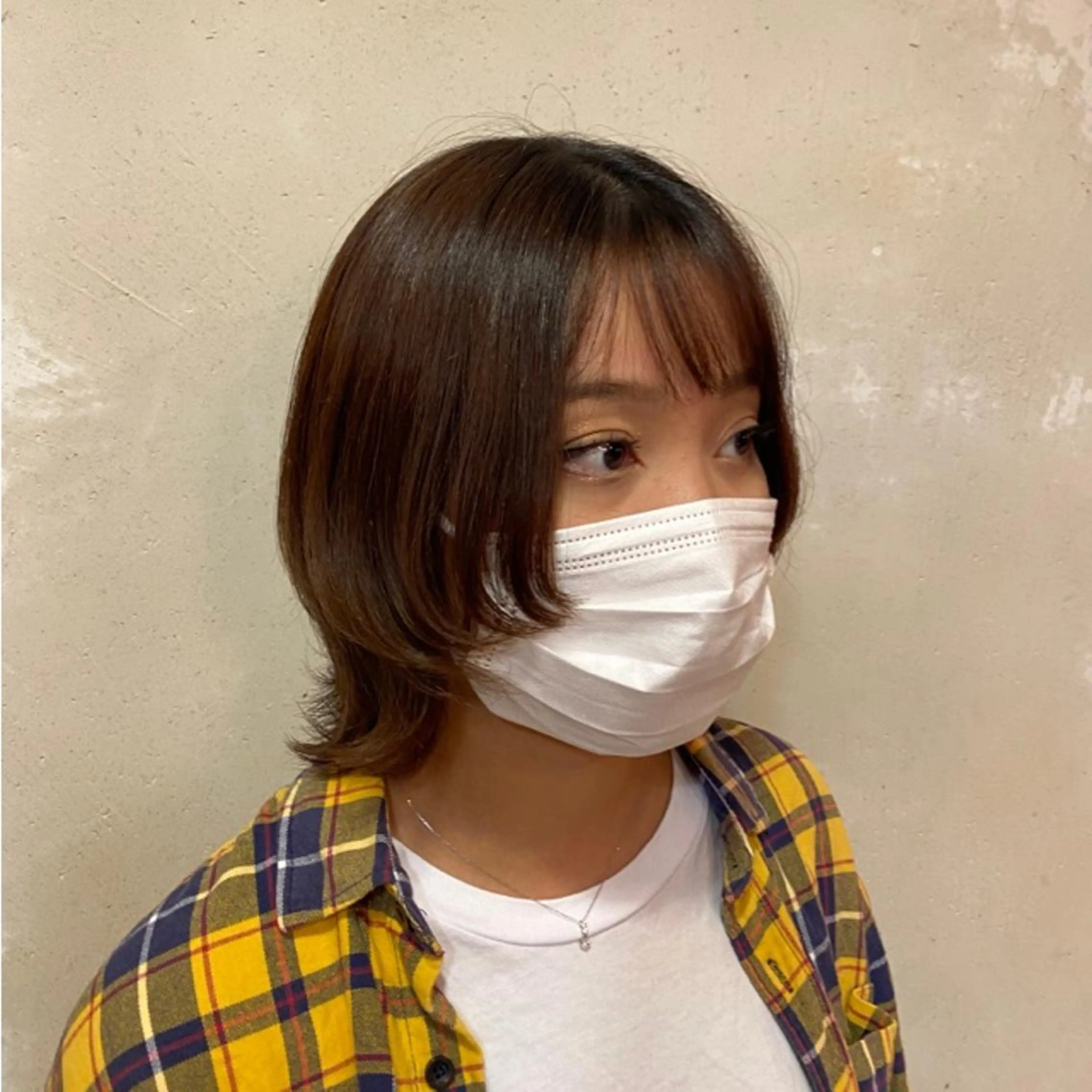 ショート 井上 日菜乃のヘアスタイル