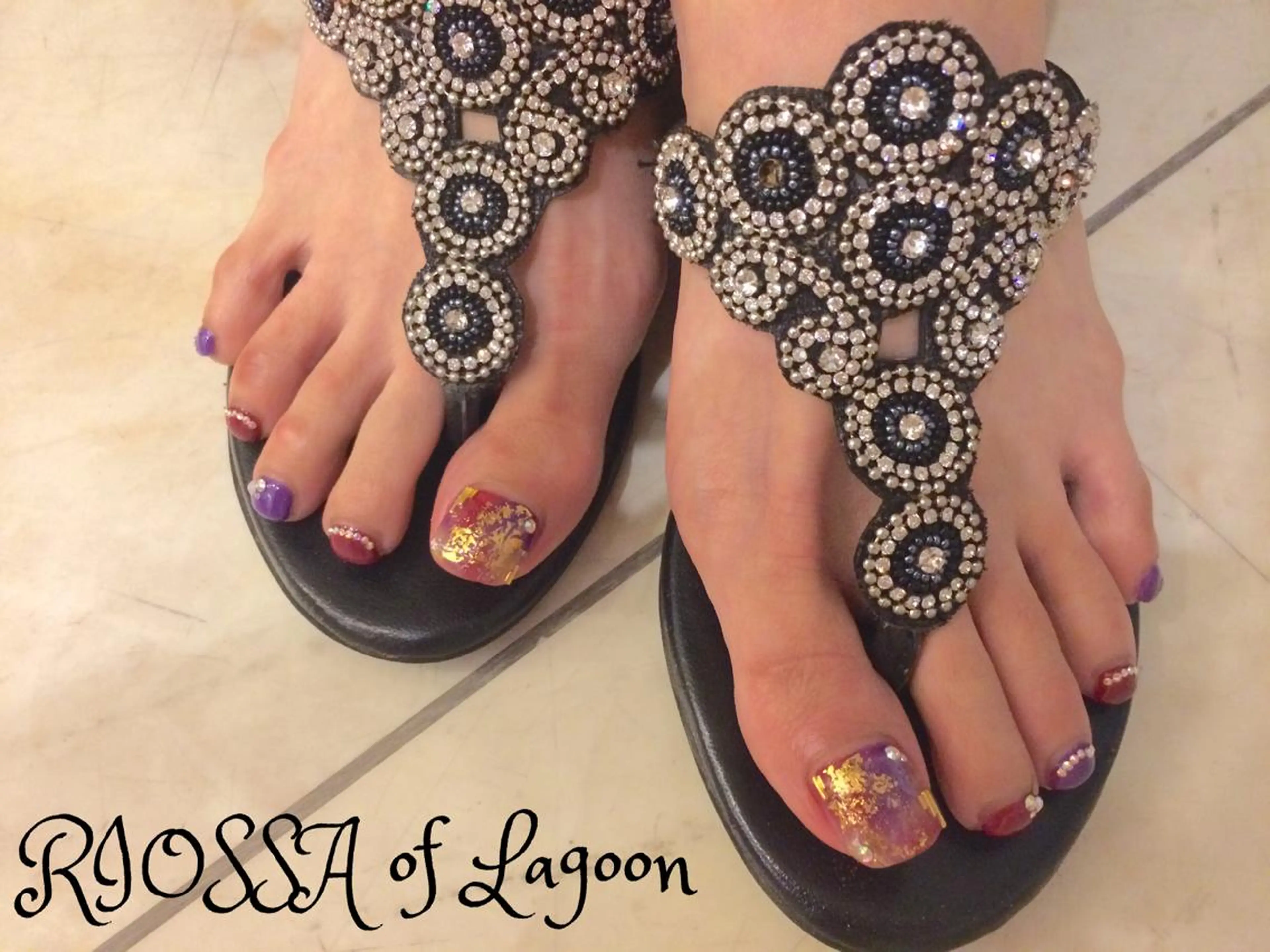 フット【オフ、ケア、バス込】選べるデザイン2本『シーホース』コース6290円の写真