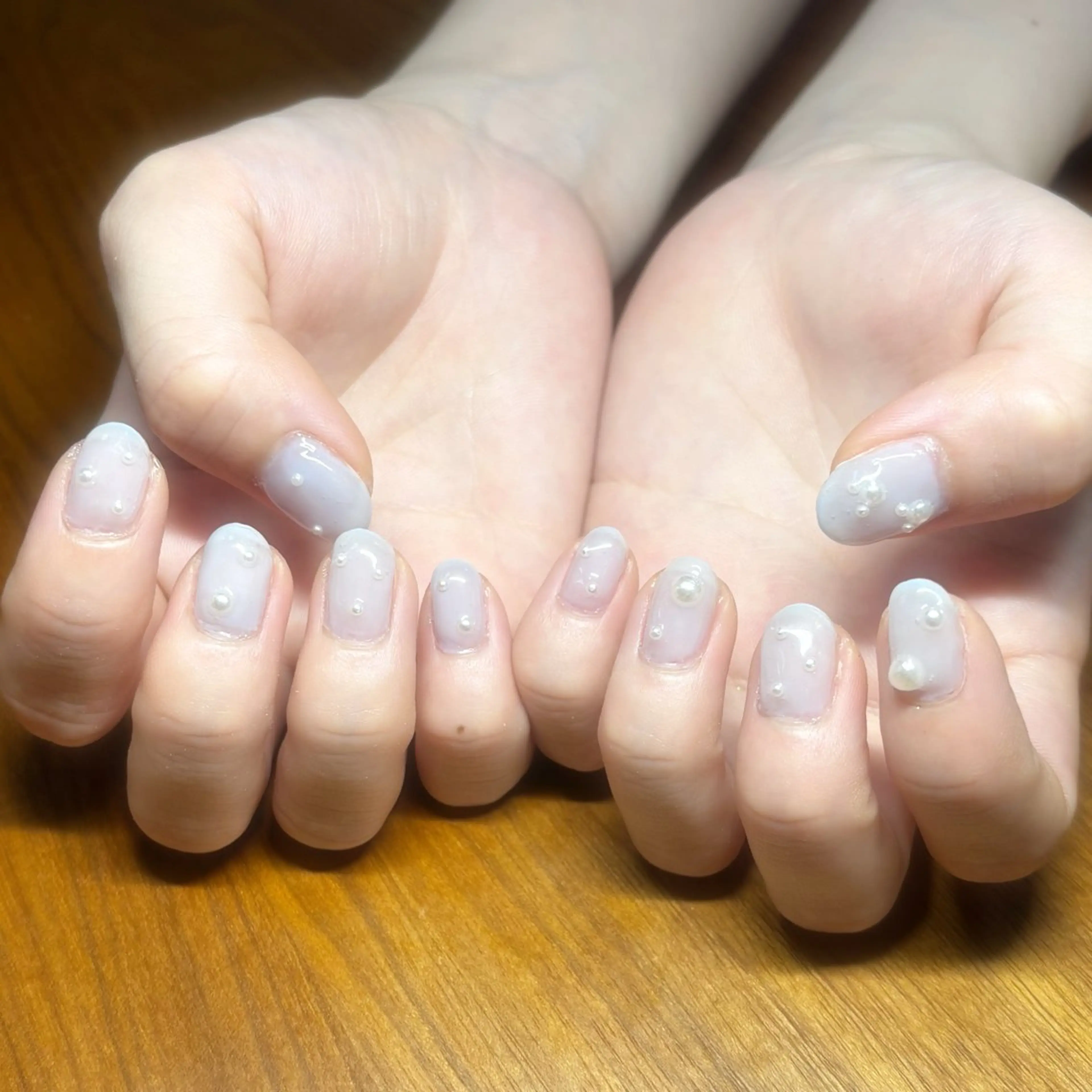 ネイル 持ち込み かわい りなのネイルデザイン